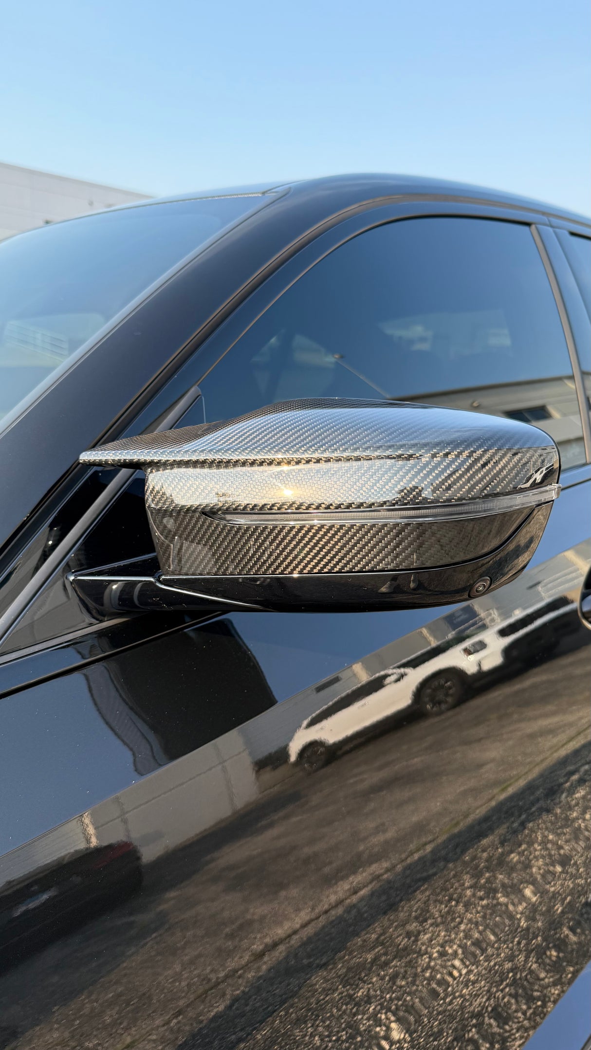 Carbon Fiber Mirror Cover Replacement Set (BMW G80/G82/G83/G87) - MidWest Bimmer Supply