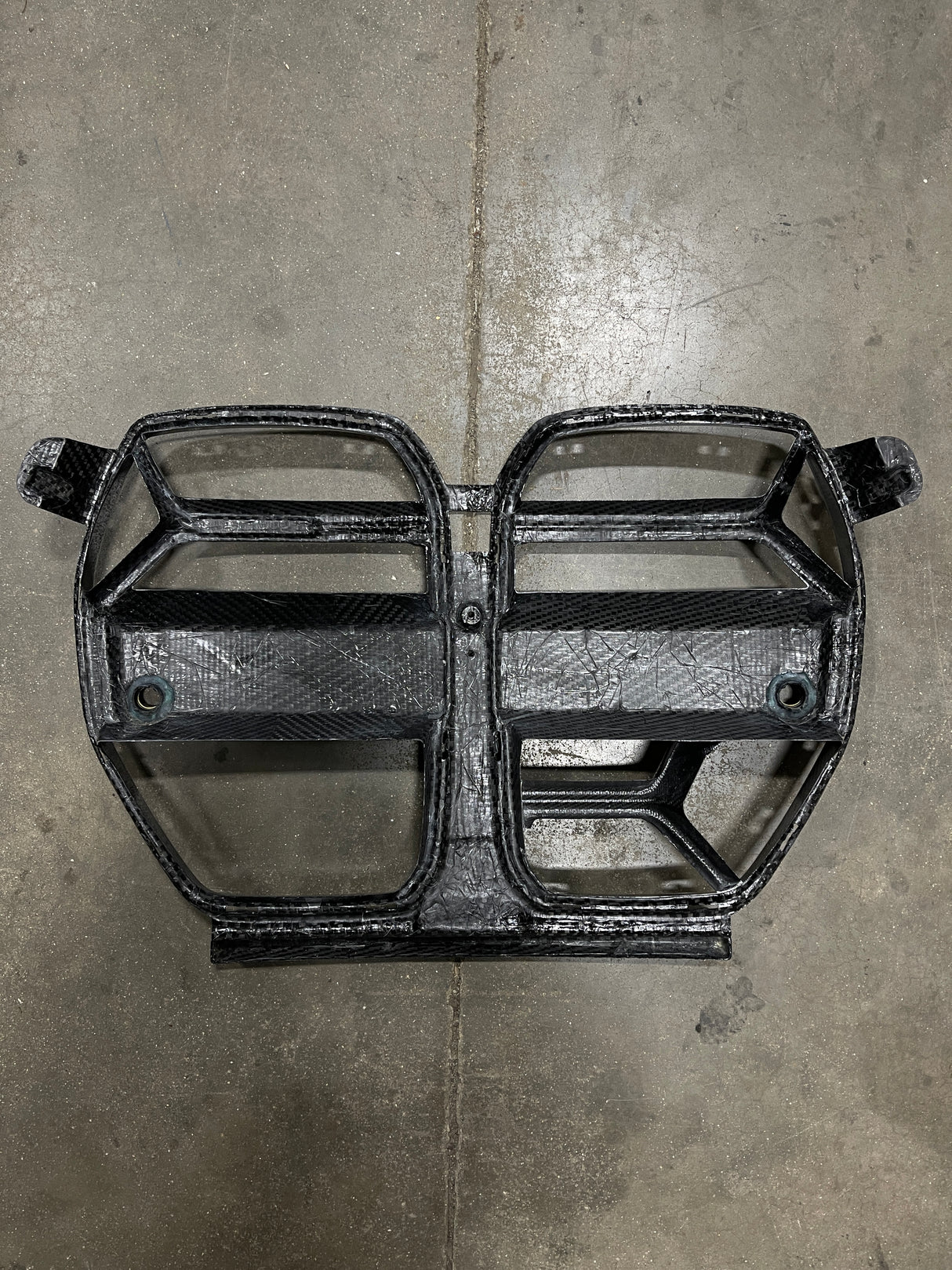 CSL Style Dry Carbon Fiber Front Grille With ACC (BMW G80/G82/G83 M3/M4) - MidWest Bimmer Supply