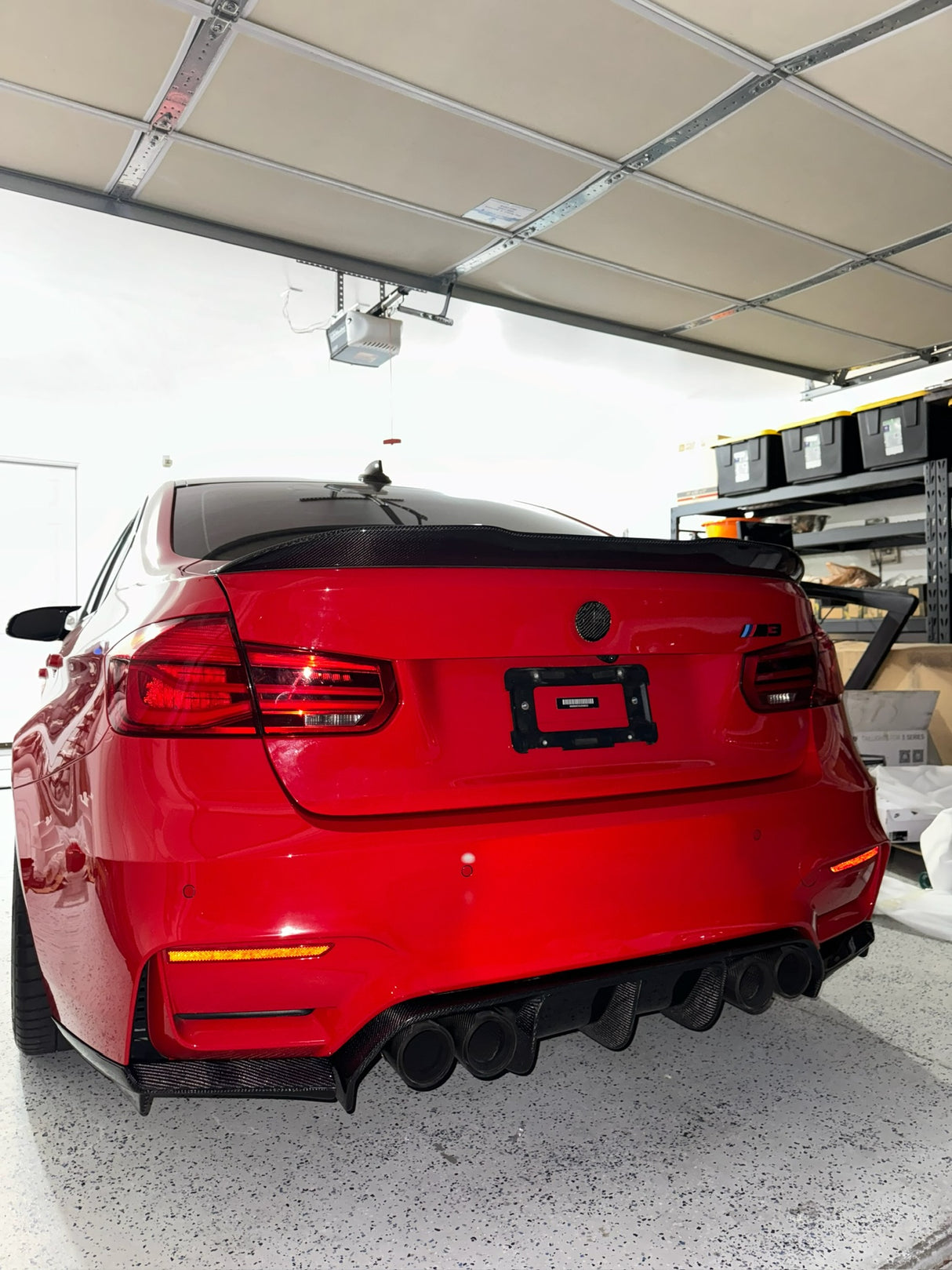 F8X M3/M4 Carbon Fiber V Style Rear Diffuser (F80 M3 | F82/F83 M4)