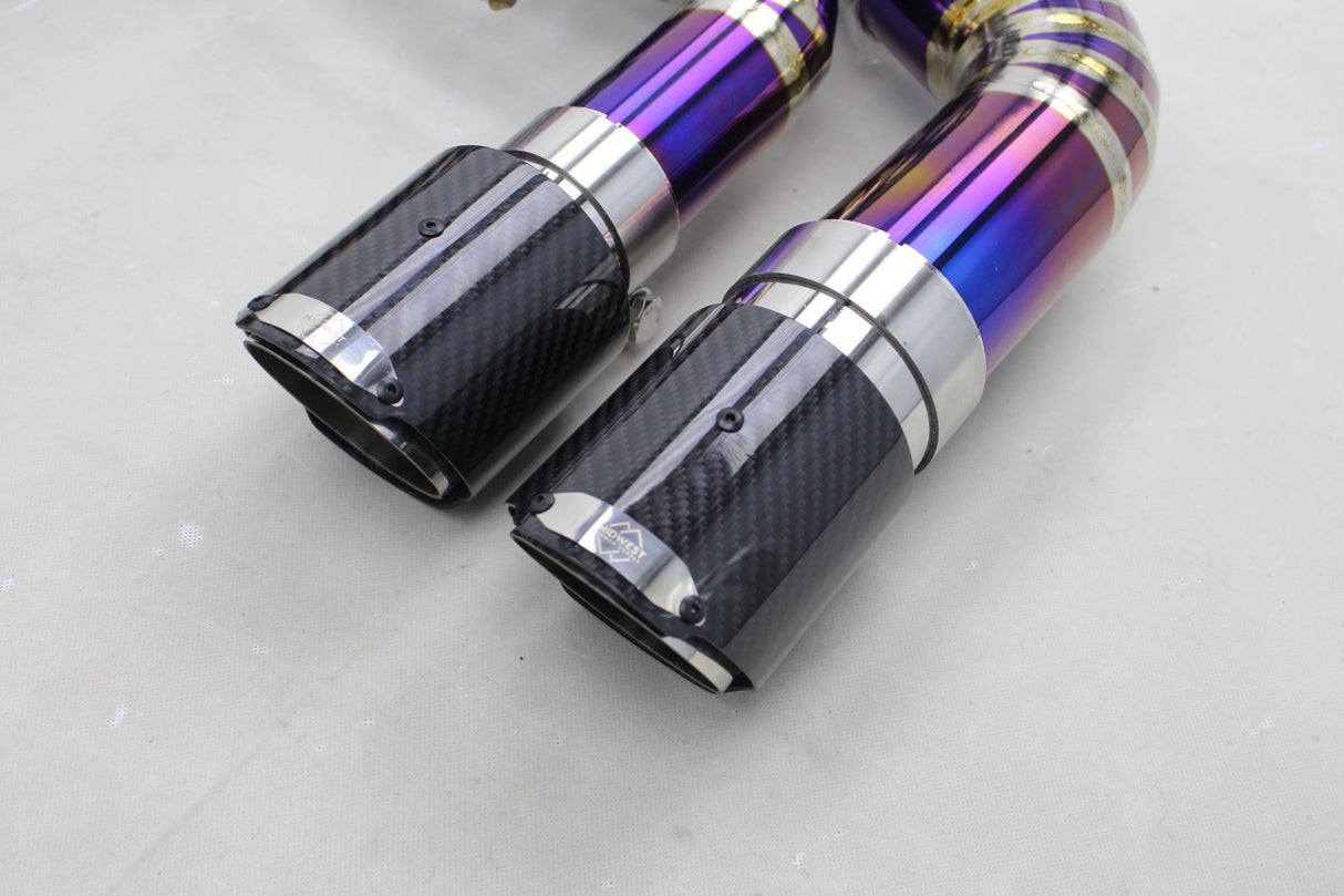 G2X M340i/M440i Full Valved Exhaust System - BMW G20 M340i G22 M440i B58 - MidWest Bimmer Supply