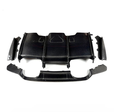 Carbon Fiber PSM Style Rear Diffuser (F80 M3 | F82/F83 M4) - MidWest Bimmer Supply
