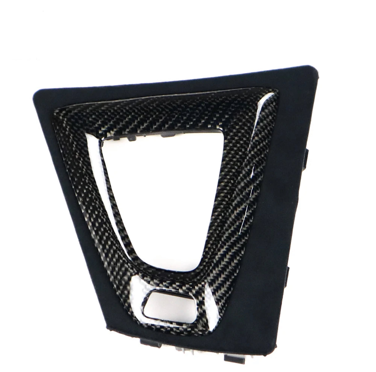 MP Carbon Fiber Alcantara Shifter Trim Replacement (F80 M3 | F82/F83 M4) - MidWest Bimmer Supply
