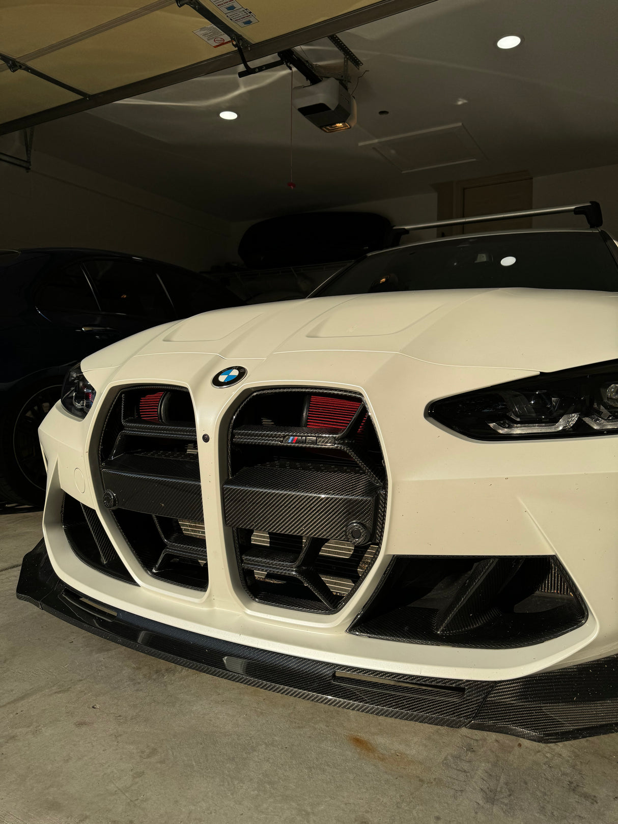CSL Style Dry Carbon Fiber Front Grille Without ACC (BMW G80/G82/G83 M3/M4) - MidWest Bimmer Supply