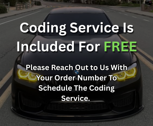 F8X Tri Color Switchable IKON V2 Headlights (White, Yellow, Amber) - F80 M3 F82 F83 M4