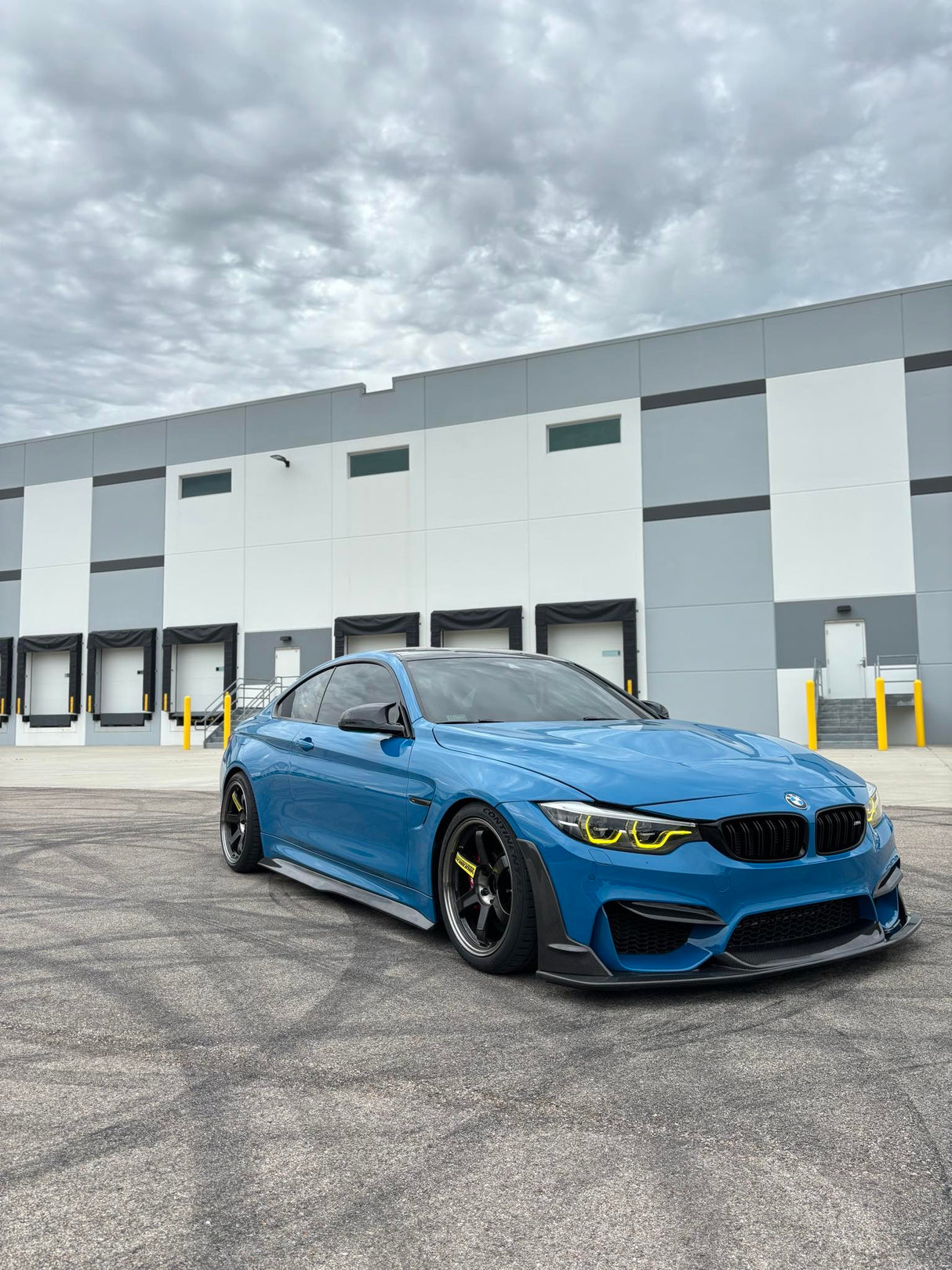 Carbon Fiber Laptor Style Front Lip (F80 M3 | F82/F83 M4) - MidWest Bimmer Supply