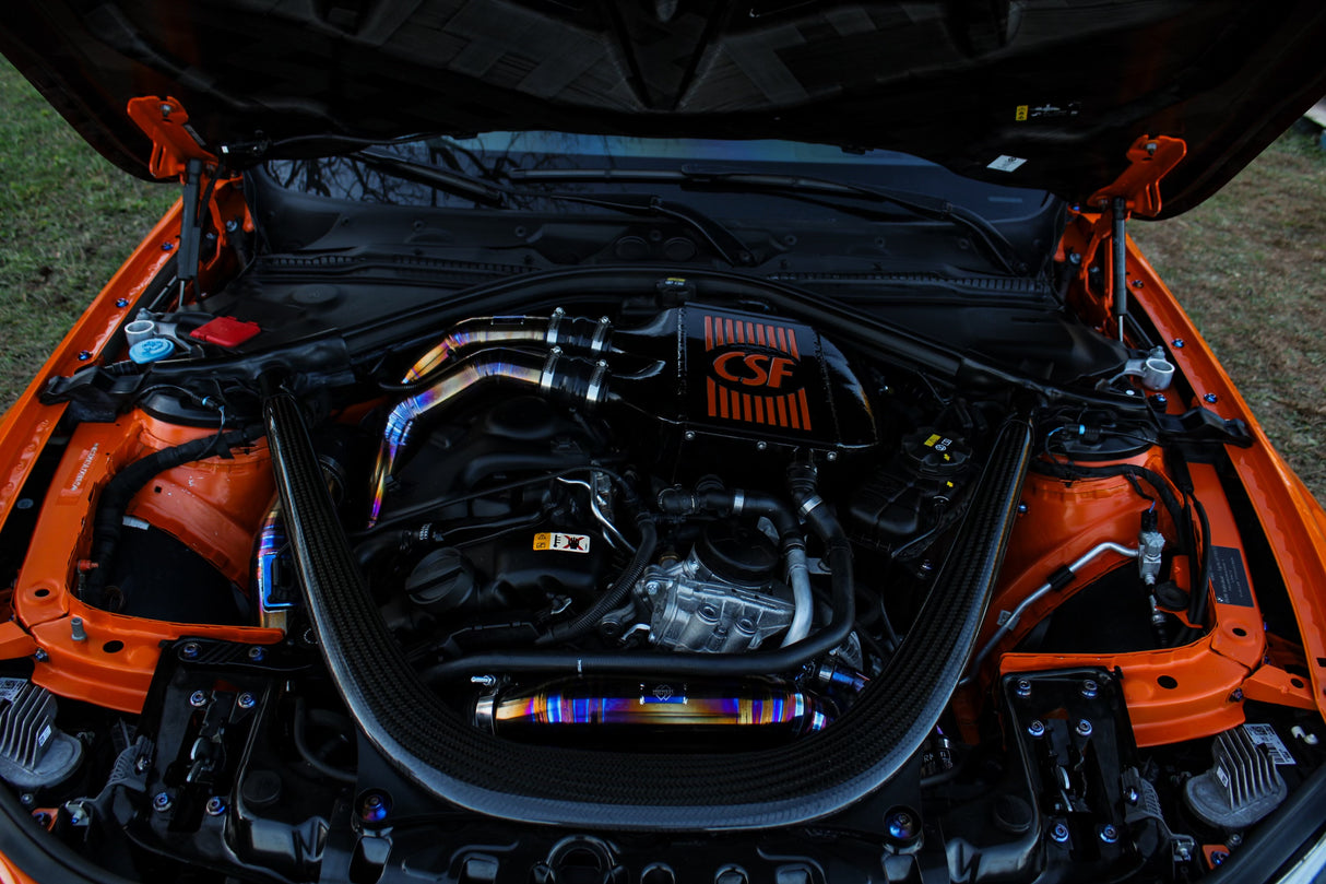 S55 Titanium Charge Pipe + J Pipe Combo - BMW F80 M3 | F82/F83 M4 | F87 M2C