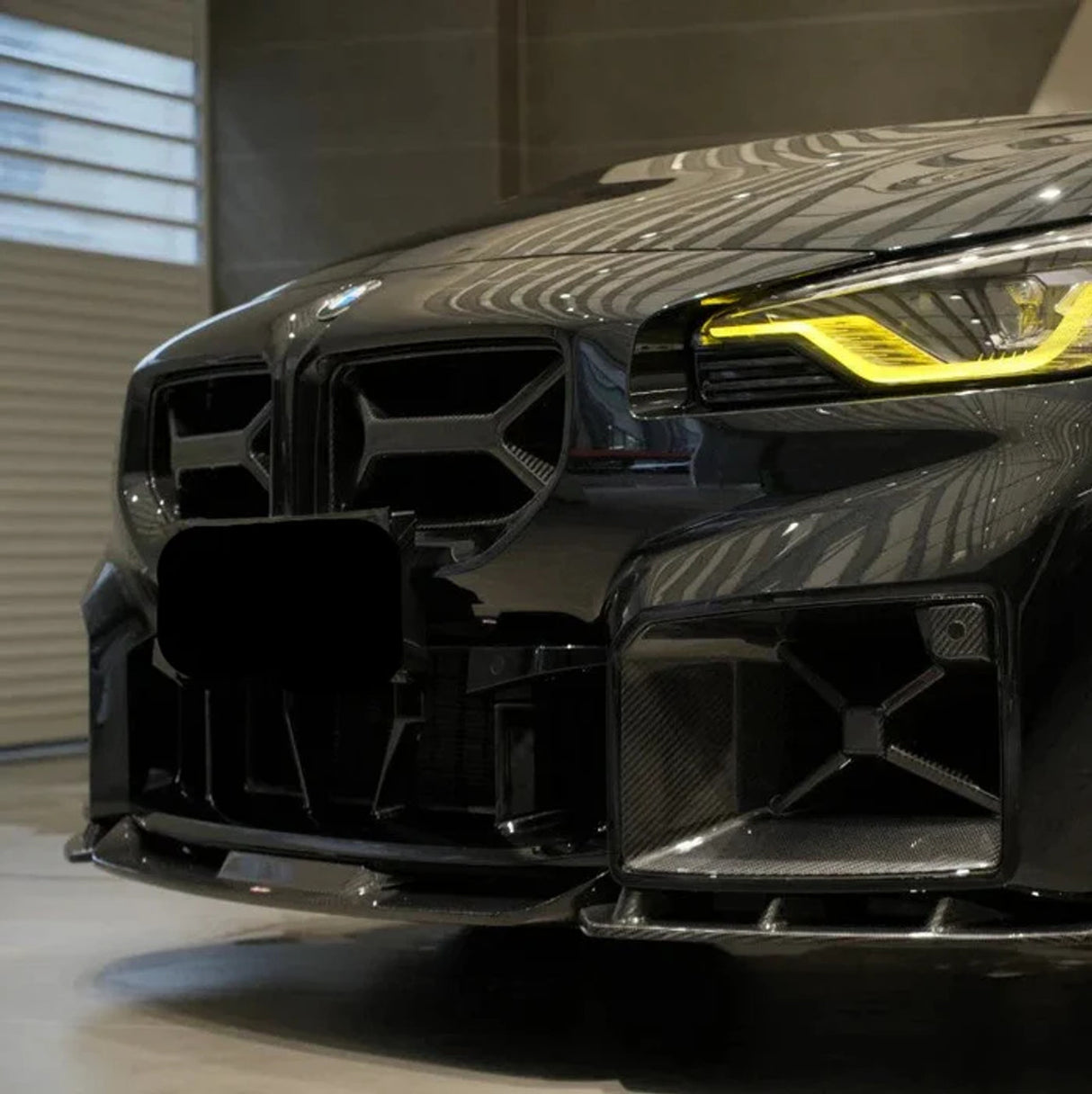 G87 M2 CSL V2 Dry Carbon Fiber Front Grille - G87 M2