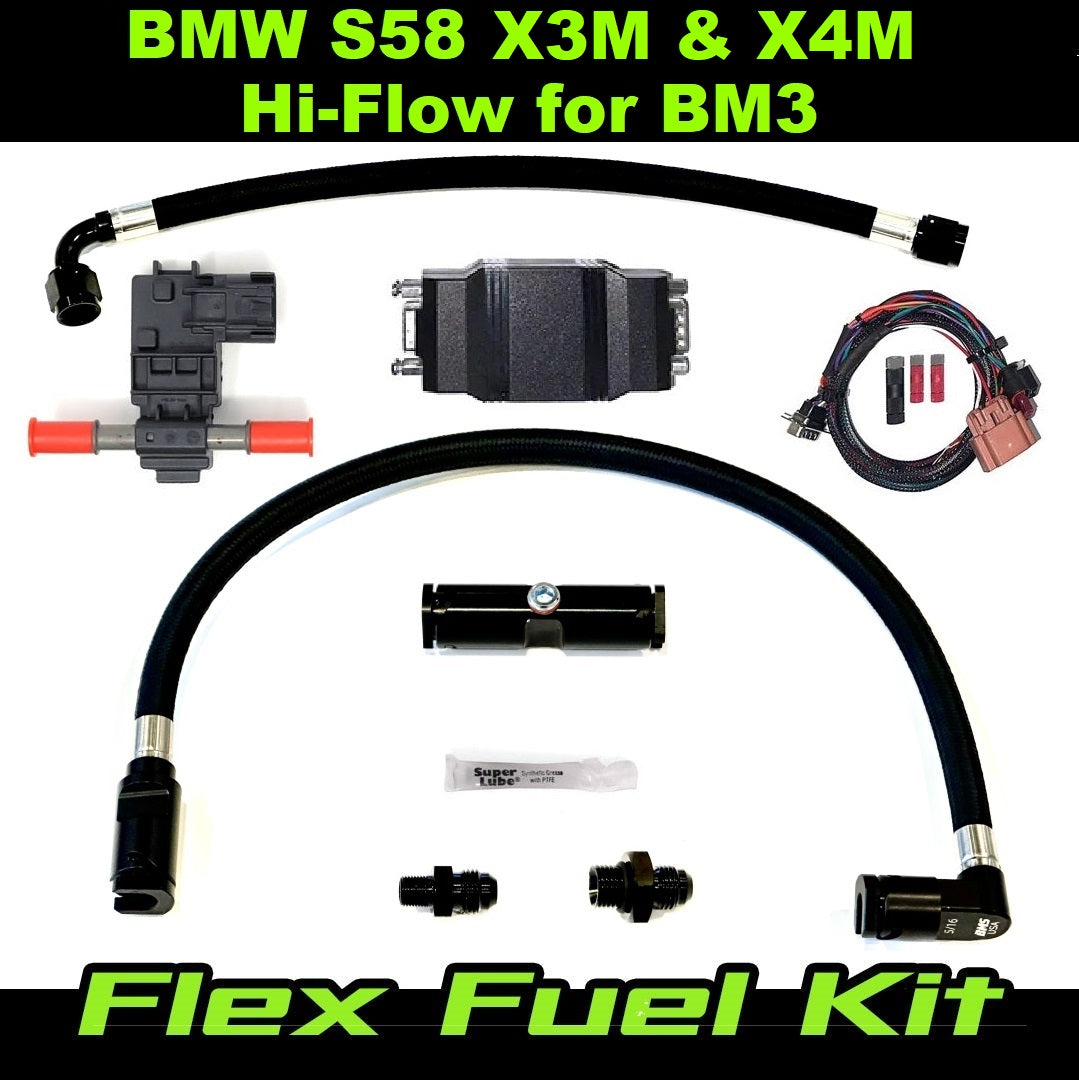 BMW Hi-Flow CANbus Flex Fuel Kit for the S58 M2, M3, M4, X3M, and X4M - MidWest Bimmer Supply