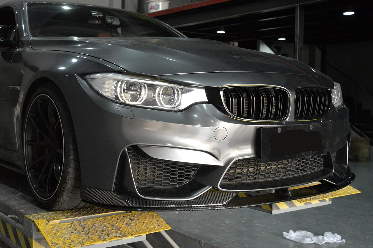 F8X M3/M4 AC Style Carbon Fiber Front Lip - F80 M3 F82 F83 M4