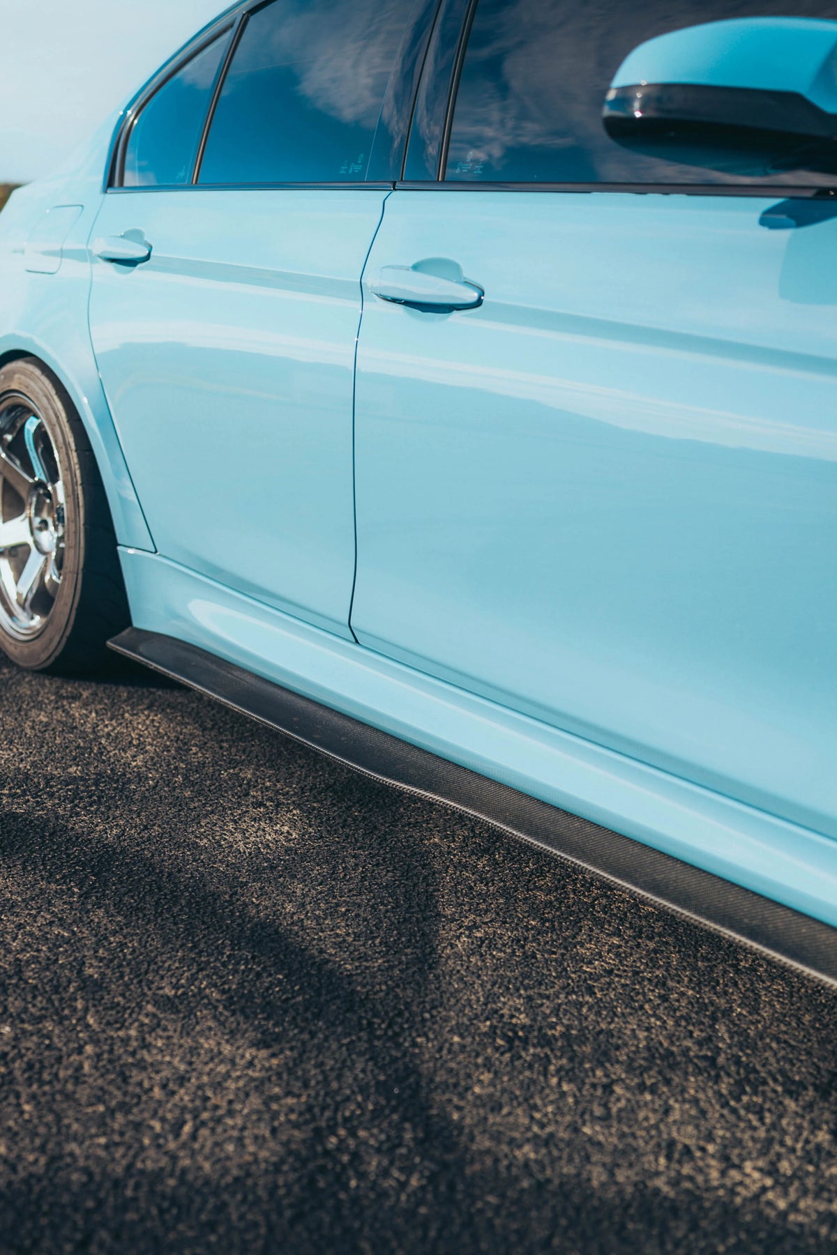 F80 M3 Carbon Fiber PSM Style Side Skirts - F80 M3