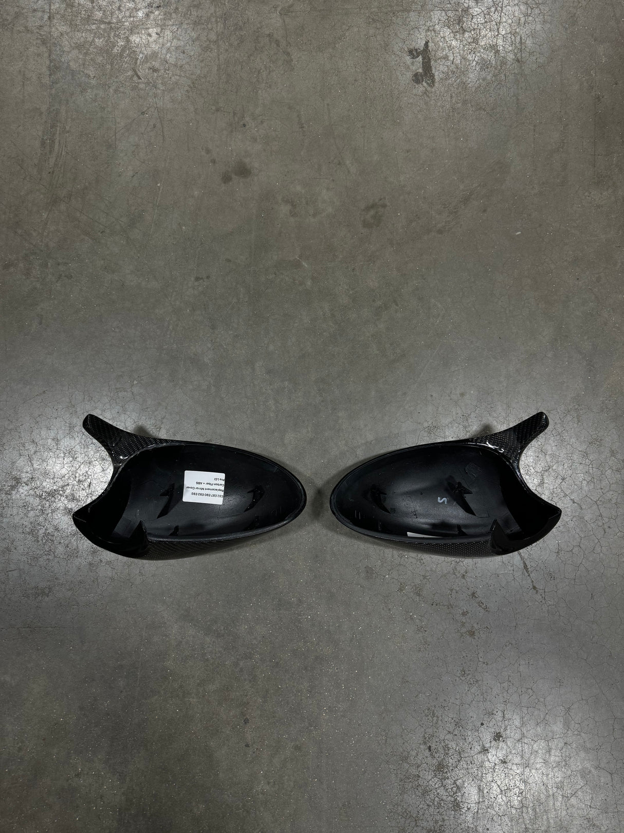 M3 Style Carbon Fiber ABS Mirror Cover Replacement Pre-LCI(BMW E82/E87/E90/E92/E93) - MidWest Bimmer Supply