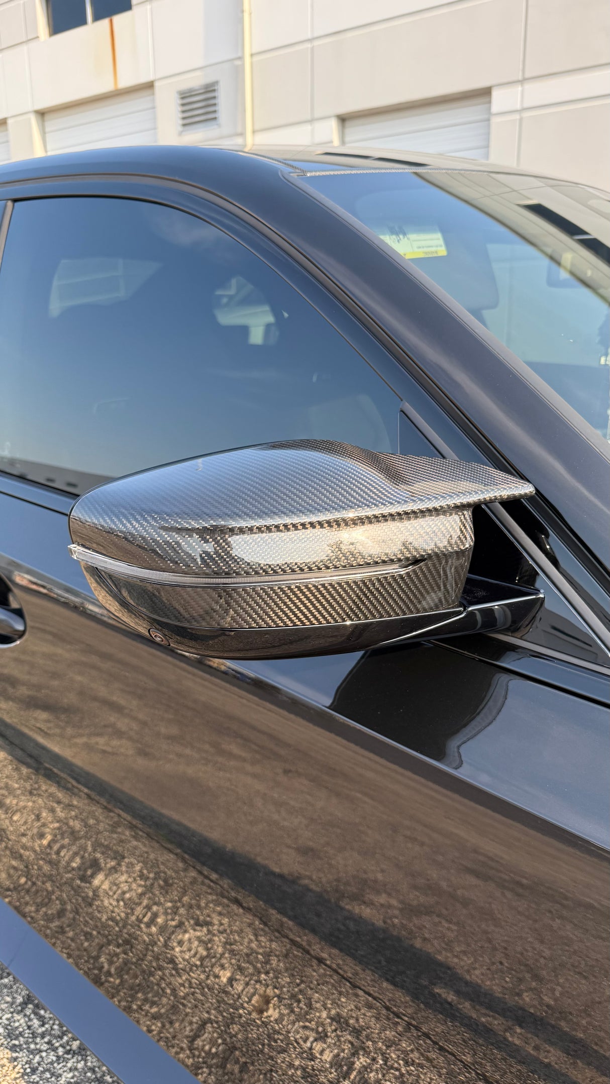 Carbon Fiber Mirror Cover Replacement Set (BMW G80/G82/G83/G87) - MidWest Bimmer Supply