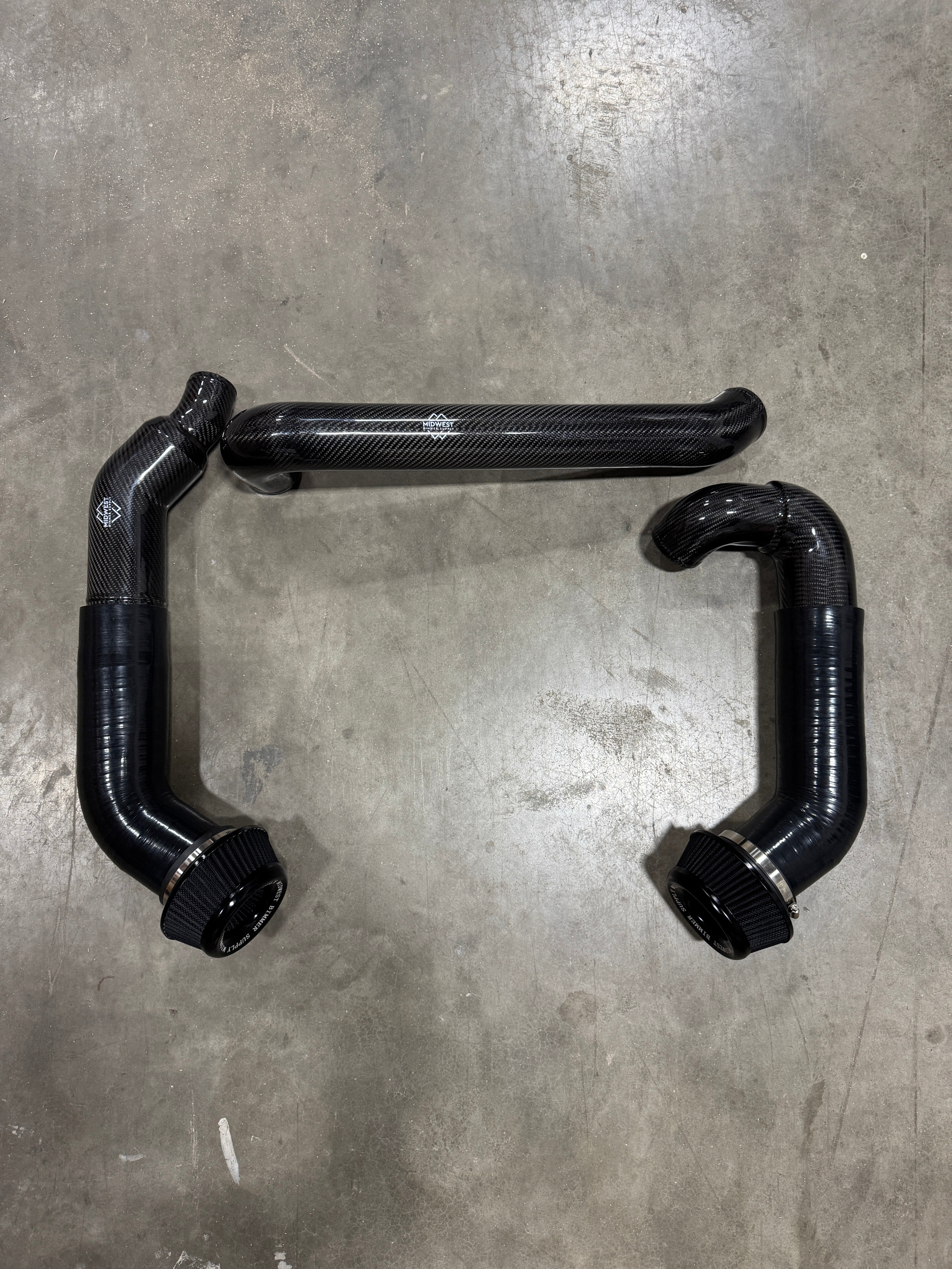 S58 G8X Carbon Fiber Front Mount Intakes - BMW G80 M3 G82 G83 M4
