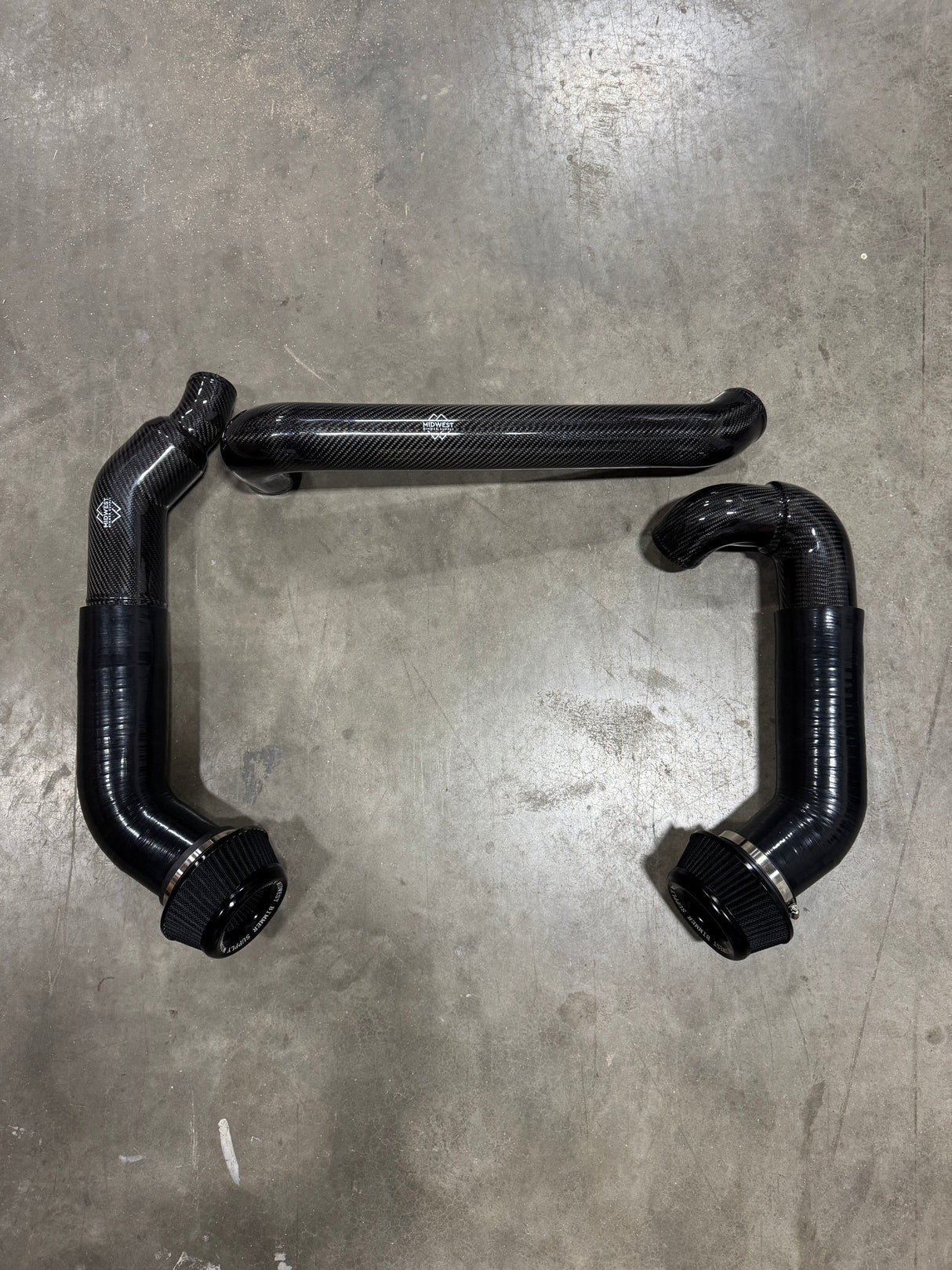 S58 G8X Carbon Fiber Front Mount Intakes - BMW G80 M3 G82 G83 M4 G87 M2