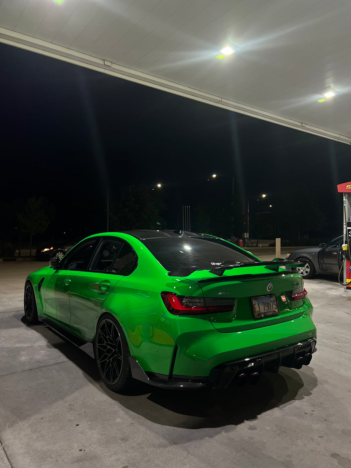 Dry Carbon Fiber M Performance Style Wing Spoiler - G80 M3 G82 M4