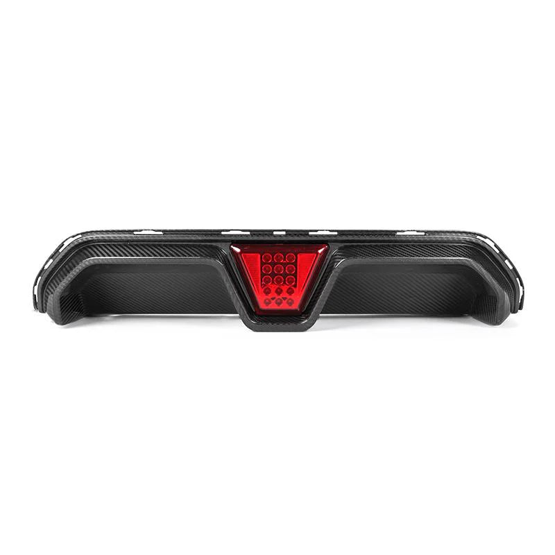 F90 M5 CS Style LED Carbon Fiber Rear Diffuser - F90 M5
