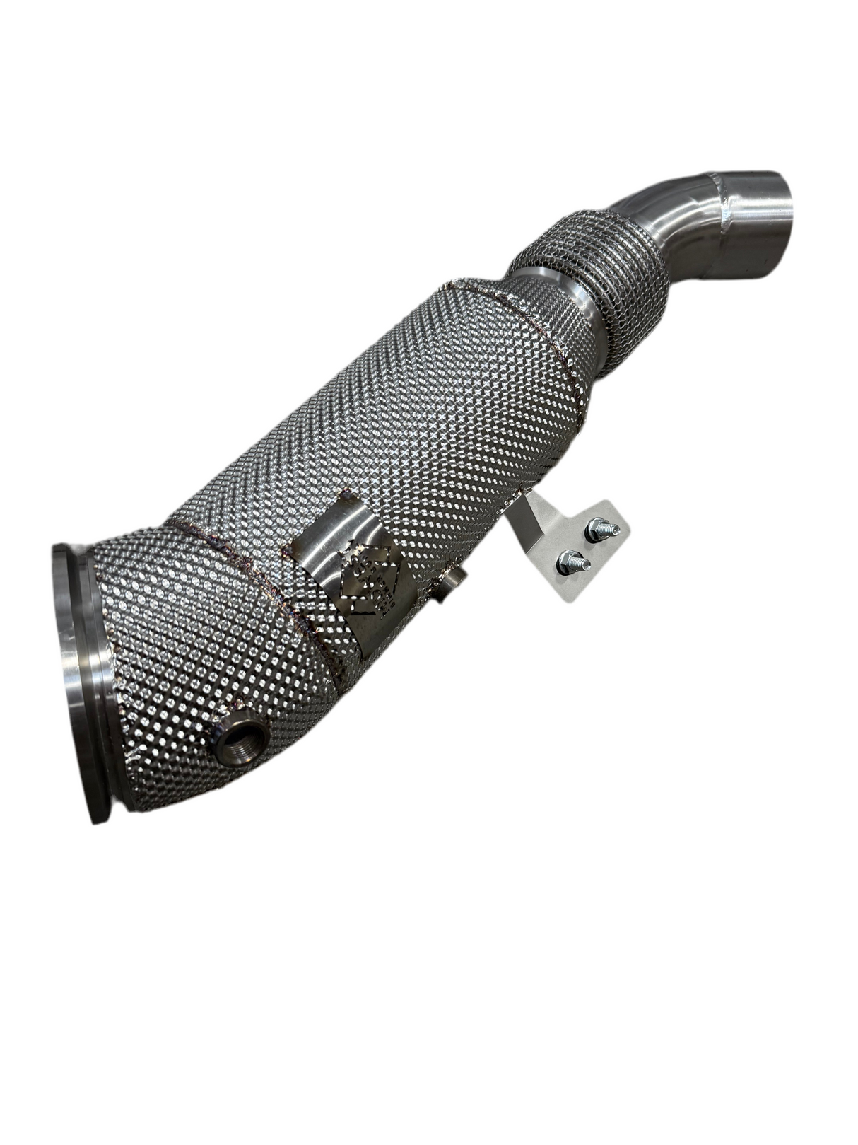 MBS B58 Catted Heat Shielded Downpipe - 240i 340i 440i 540i 640i 740i Gen 1 & 2 B58