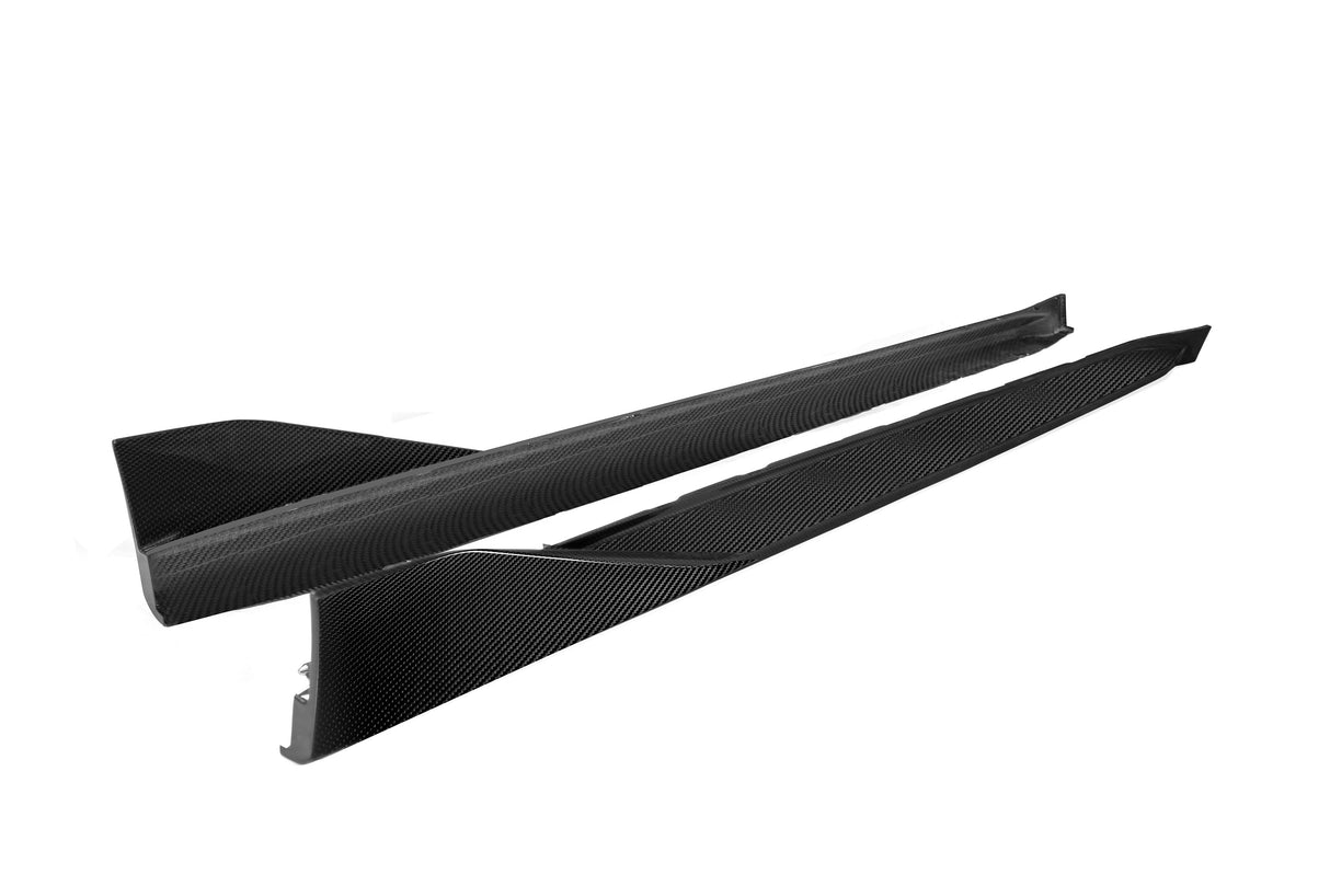 Dry Carbon Fiber M-Performance Style Side Skirts (G82/G83 M4) - MidWest Bimmer Supply