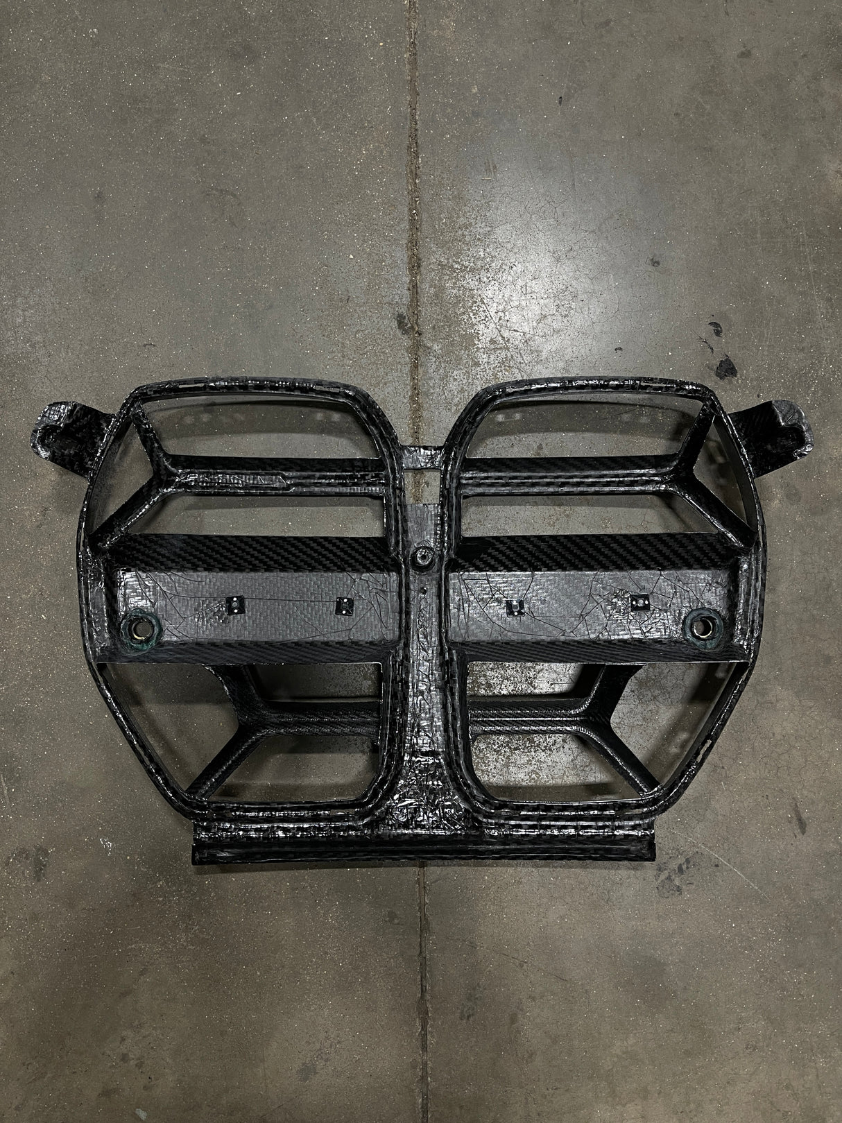 CSL Style Dry Carbon Fiber Front Grille Without ACC (BMW G80/G82/G83 M3/M4) - MidWest Bimmer Supply