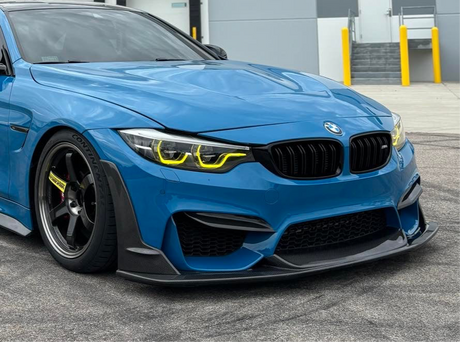 Carbon Fiber Laptor Style Front Lip (F80 M3 | F82/F83 M4) - MidWest Bimmer Supply