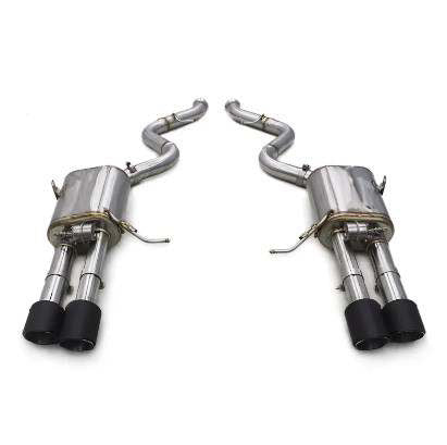 (Customizable) BMW E9x M3 AxleBack Valved Exhaust System (S65) - MidWest Bimmer Supply