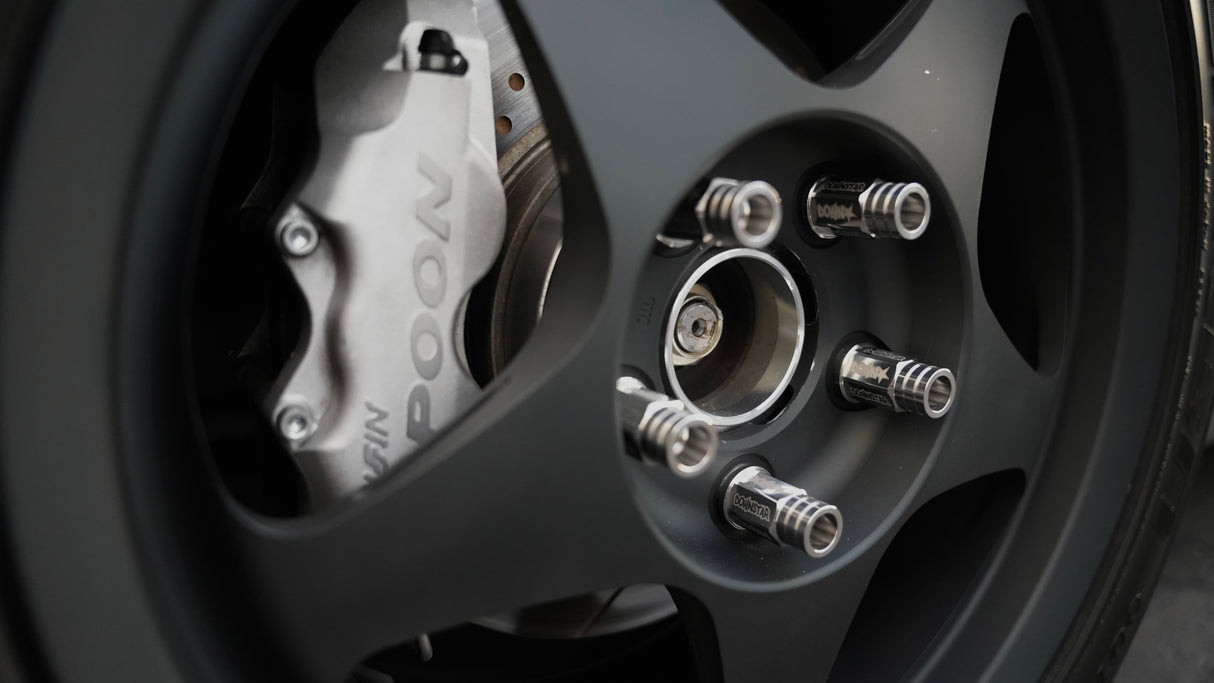 Downstar Titanium "Heavy In The Street$" Lug Nuts