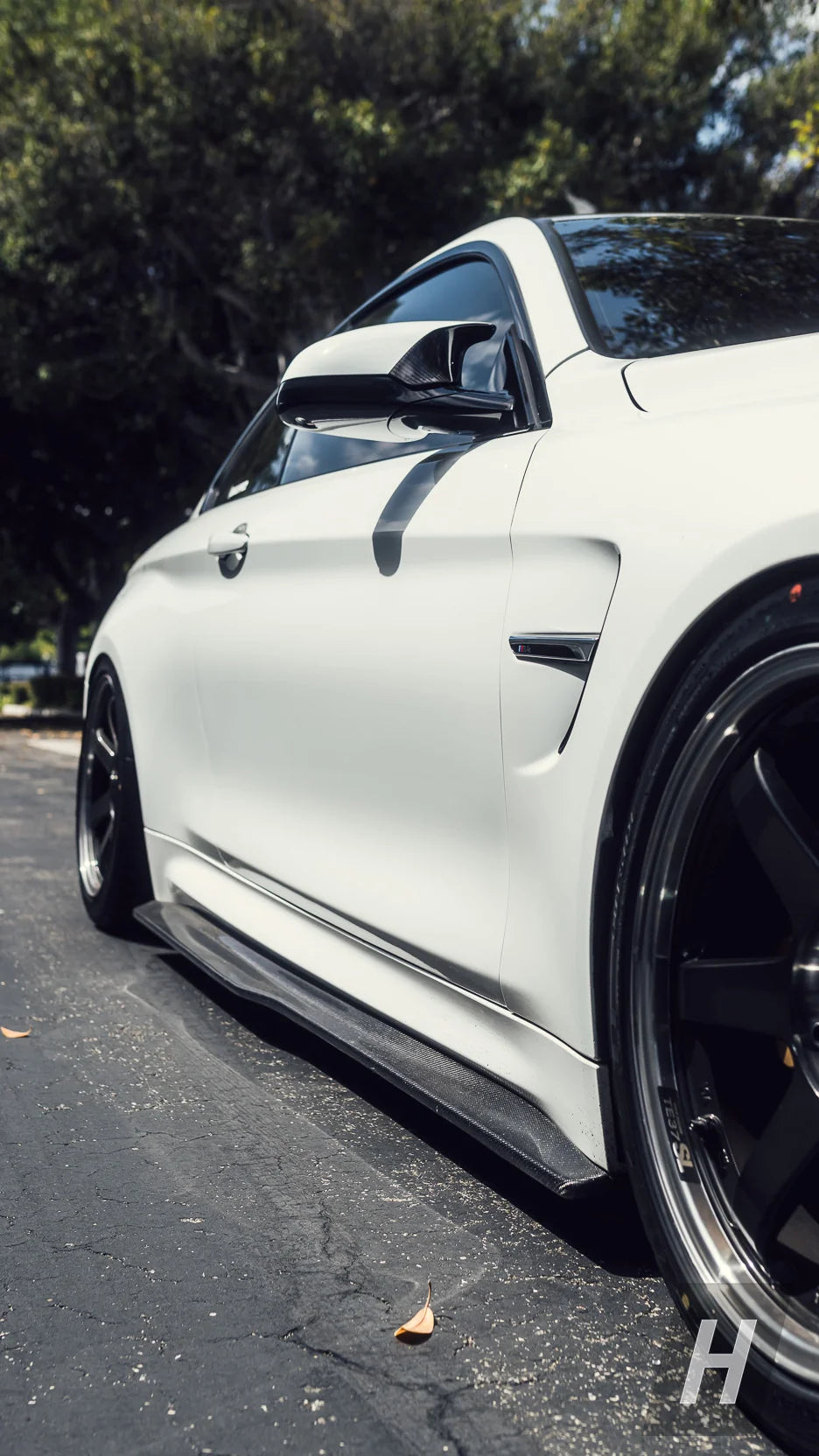 F80 M3 Carbon Fiber PSM Style Side Skirts - F80 M3
