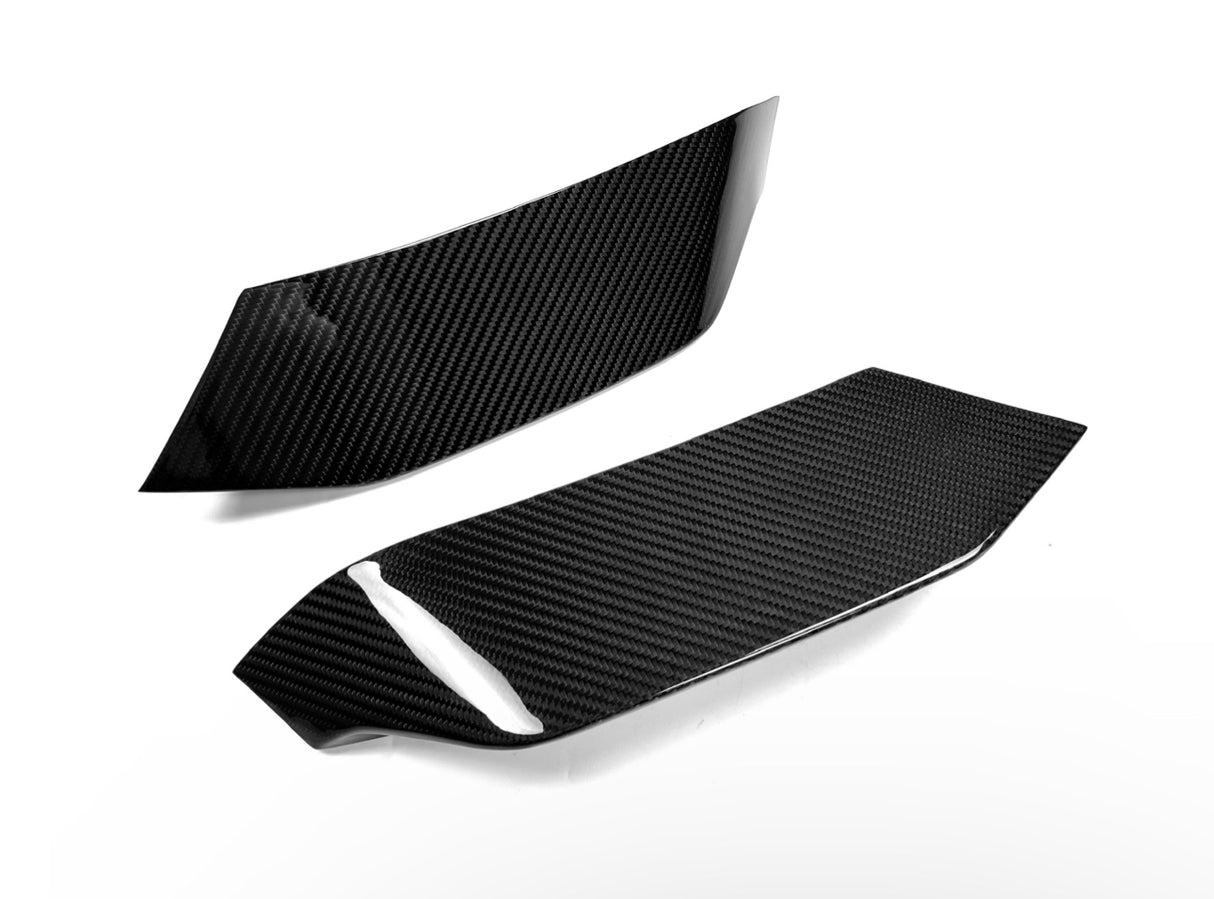 Dry Carbon Fiber Competition Style Front Bumper Upper Trim (BMW M3 F80 | M4 (F82/F83) - MidWest Bimmer Supply