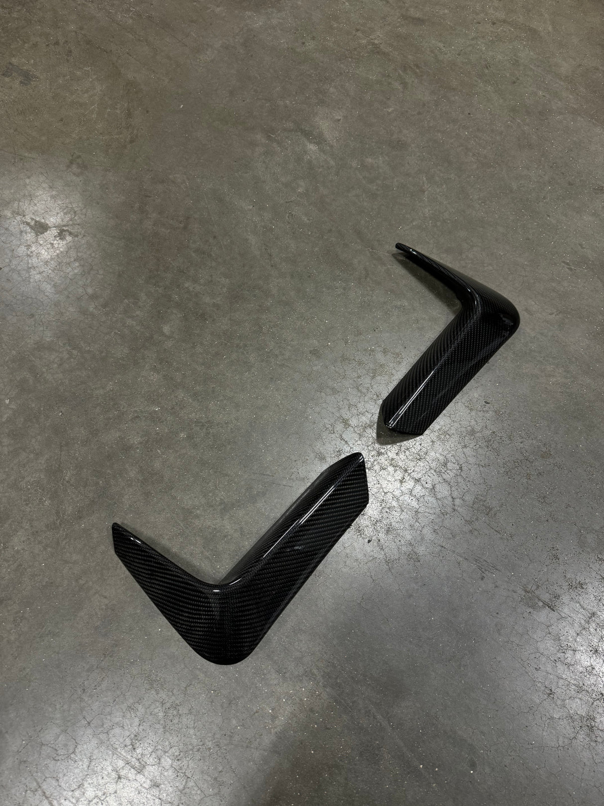 Dry Carbon Fiber OEM Style Rear Bumper Splitters (BMW M3 F80 | M4 F82/F83) - MidWest Bimmer Supply