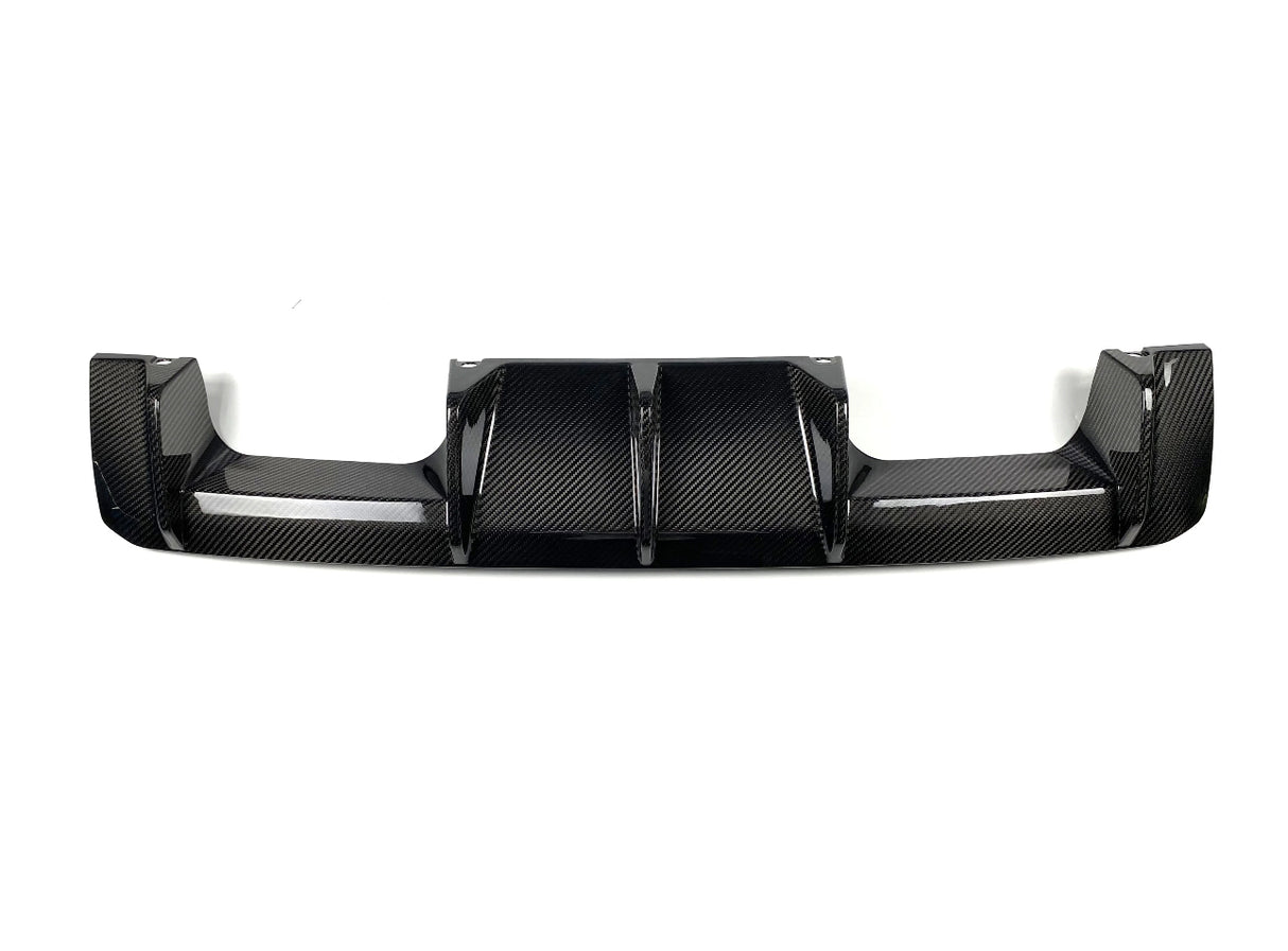 Dry Carbon Fiber OEM Style Rear Diffuser (G80 M3 | G82/G83 M4) - MidWest Bimmer Supply
