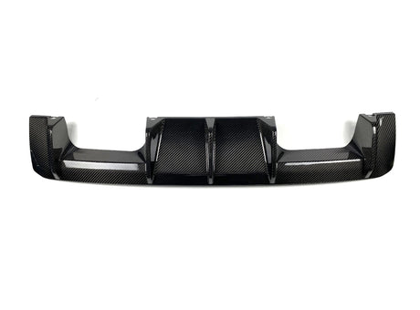 Dry Carbon Fiber OEM Style Rear Diffuser (G80 M3 | G82/G83 M4) - MidWest Bimmer Supply