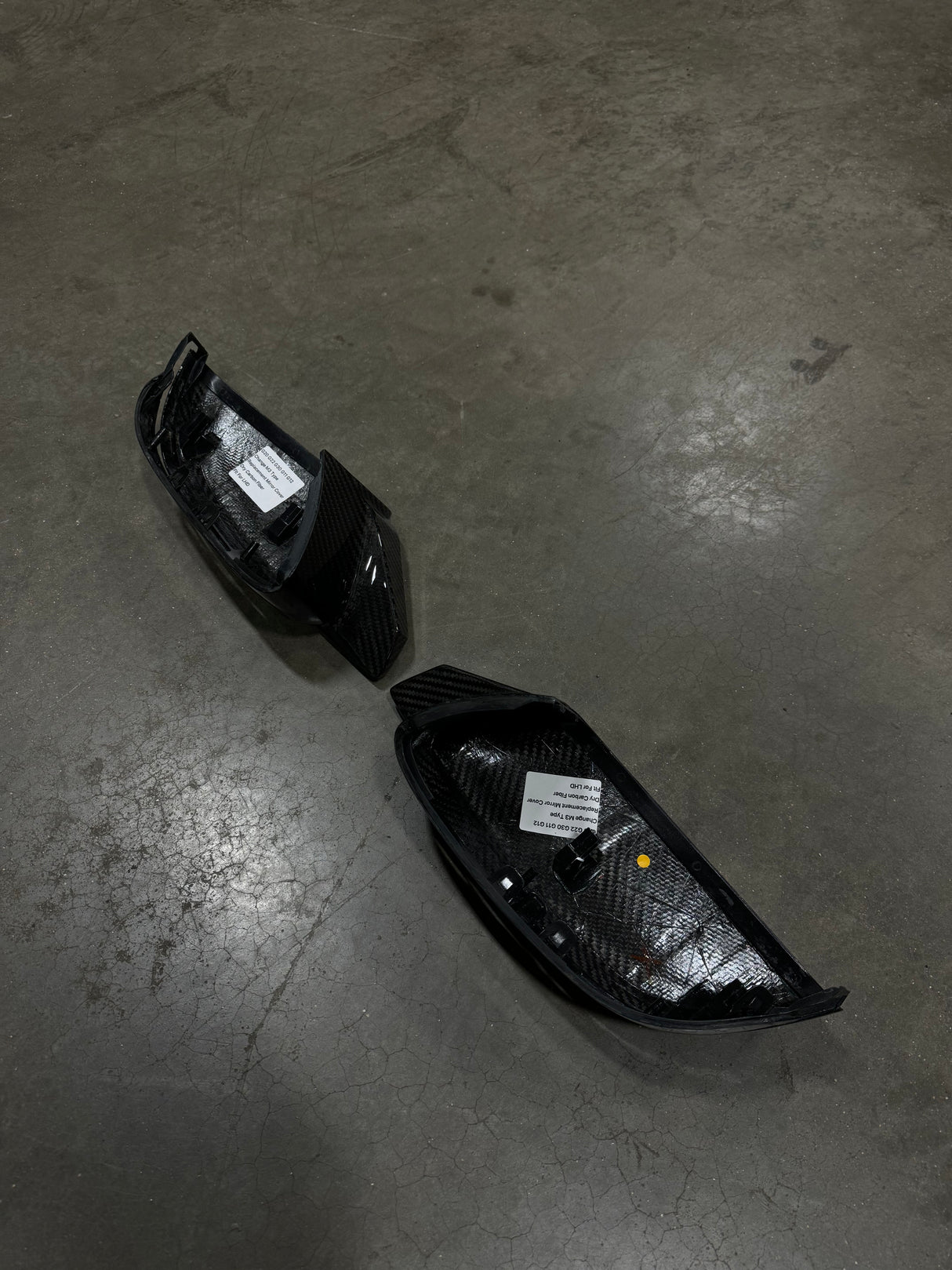 G2X Carbon Fiber M Style Mirror Cover Replacement Set - BMW G20 3-Series G42 2-Series) - MidWest Bimmer Supply