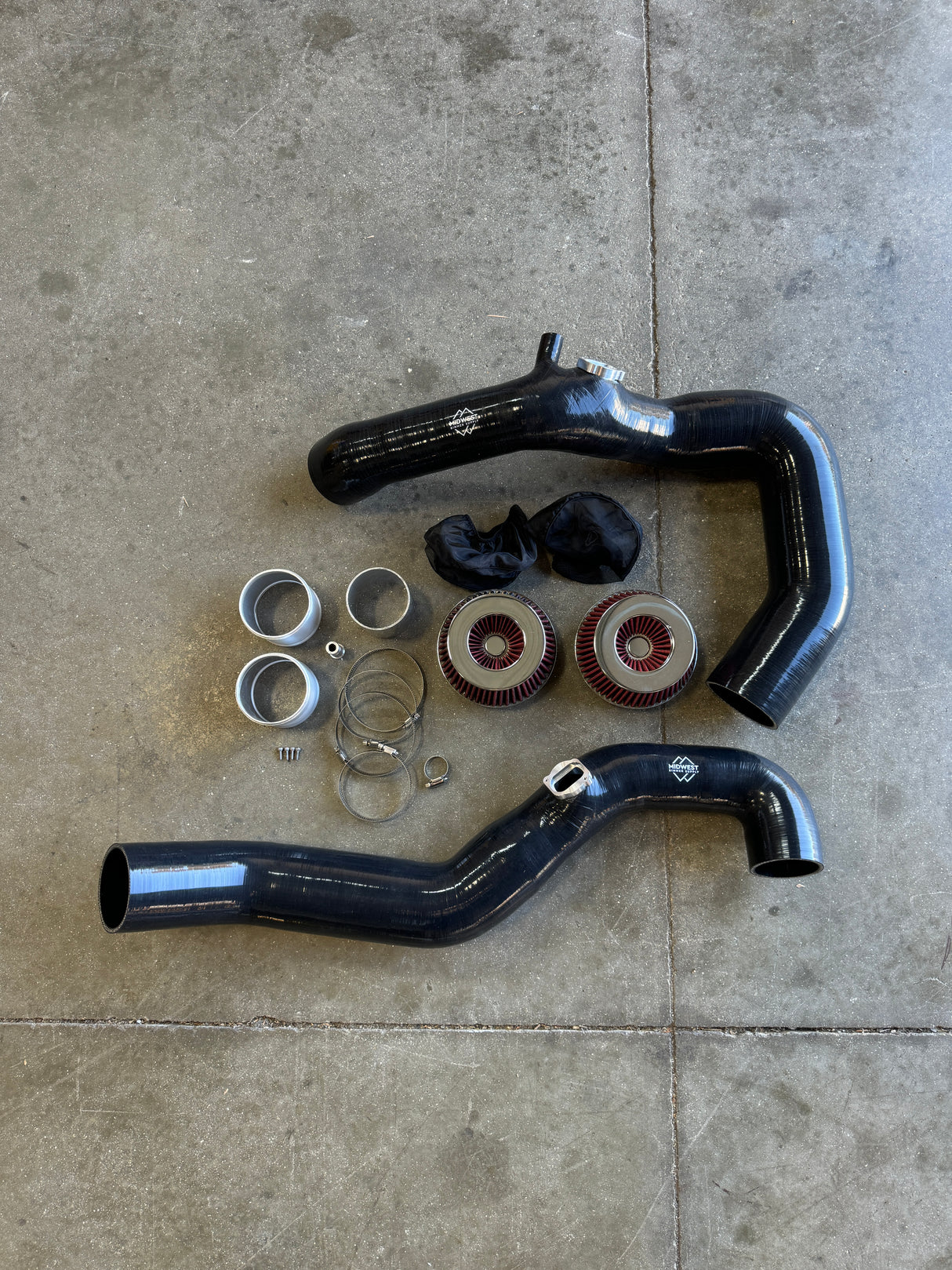 S55 Front Mount Silicone Intakes - F80 M3 | F82/F83 | F87 M2C - MidWest Bimmer Supply