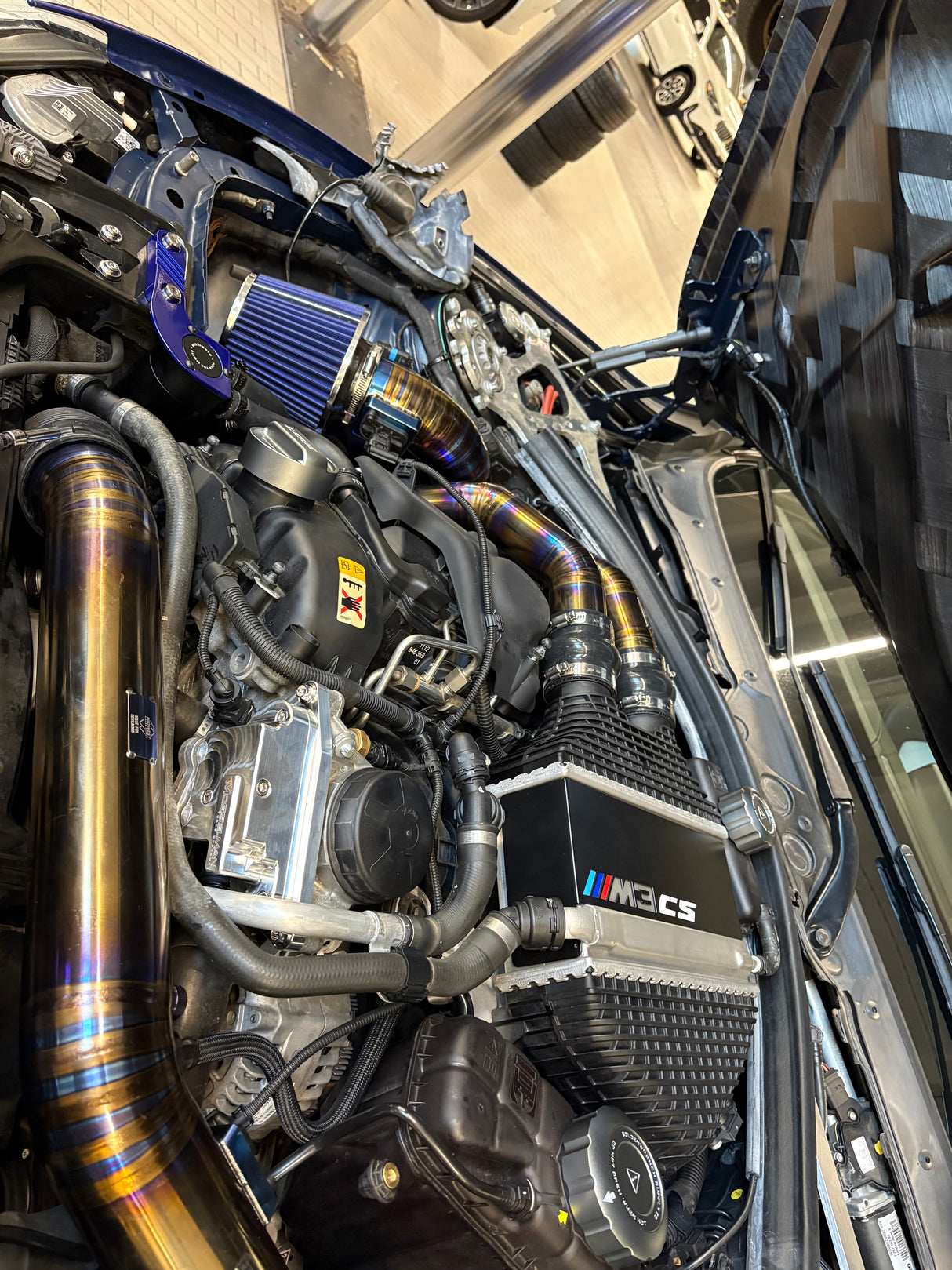 S55 Titanium Cold Air Intake - BMW F80 M3 | F82/F83 M4 | F87 M2C