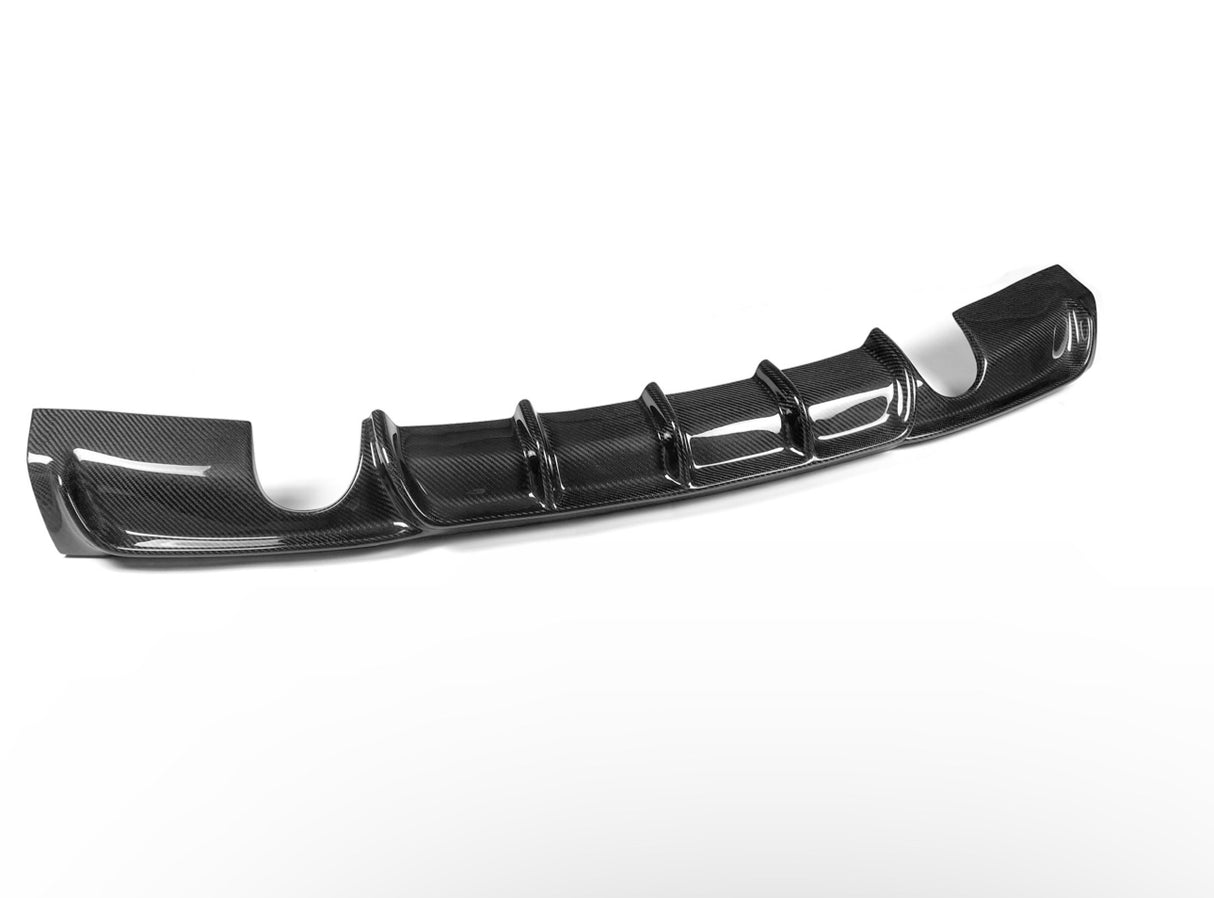 F30 M Performance Carbon Fiber Rear Diffuser (2 Tips) - BMW F30 3-Series - MidWest Bimmer Supply