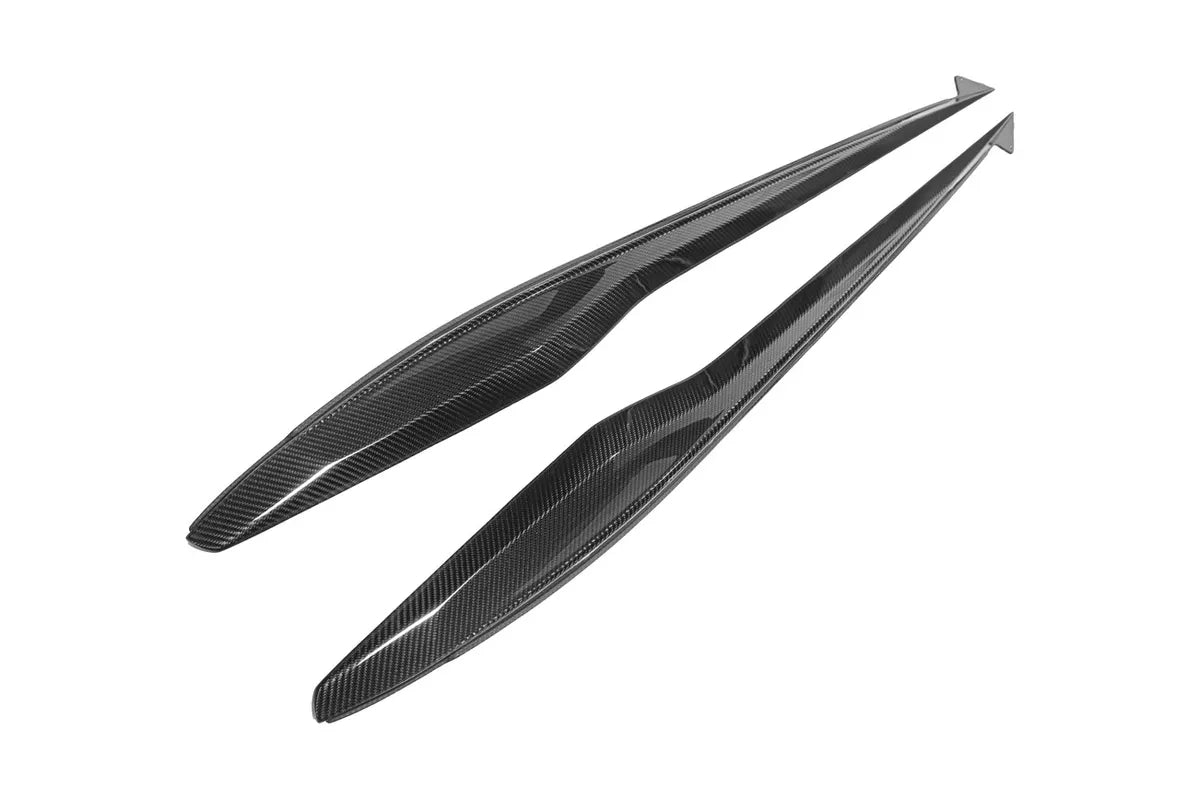 C8 Corvette Carbon Fiber Z06 Style Side Skirts - C8 Chevrolet Corvette