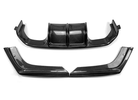 Carbon Fiber V Style Rear Diffuser (F80 M3 | F82/F83 M4) - MidWest Bimmer Supply