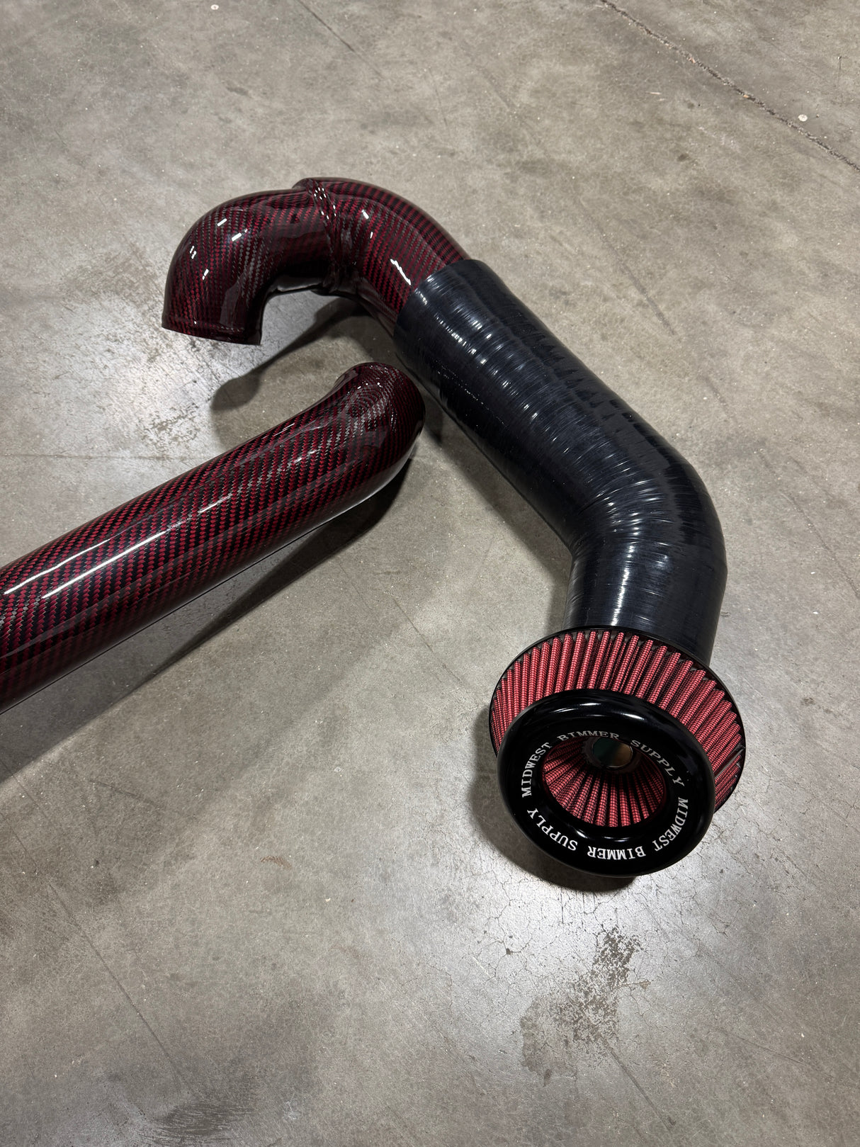 S58 G8X Carbon Fiber Front Mount Intakes - BMW G80 M3 G82 G83 M4 G87 M2