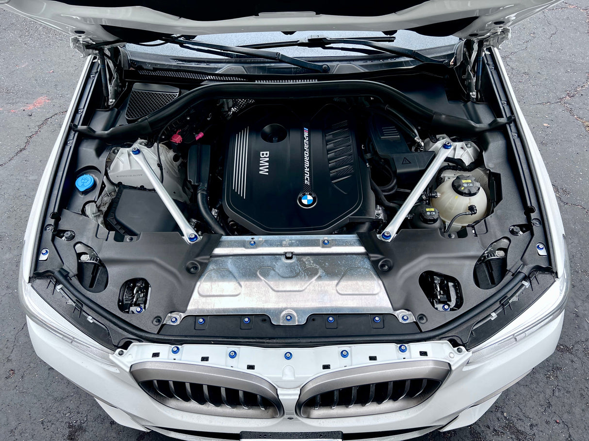Titanium BMW 2018+ X3/X4 Dress Up Hardware Kit (F97/F98/G01/G02)