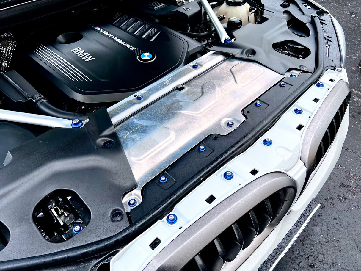 Titanium BMW 2018+ X3/X4 Dress Up Hardware Kit (F97/F98/G01/G02)