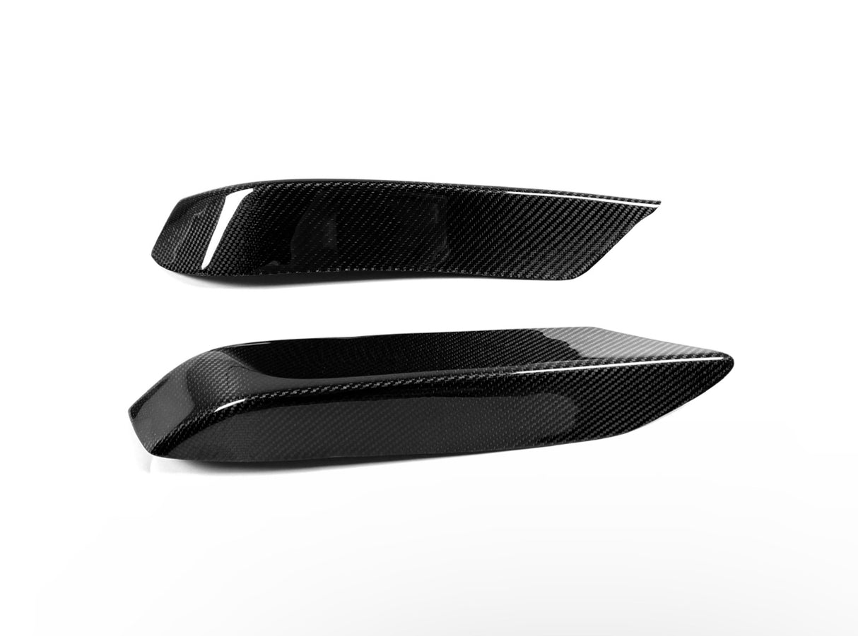 Dry Carbon Fiber OEM Style Front Bumper Upper Trim (BMW M3 F80 | M4 (F82/F83) - MidWest Bimmer Supply