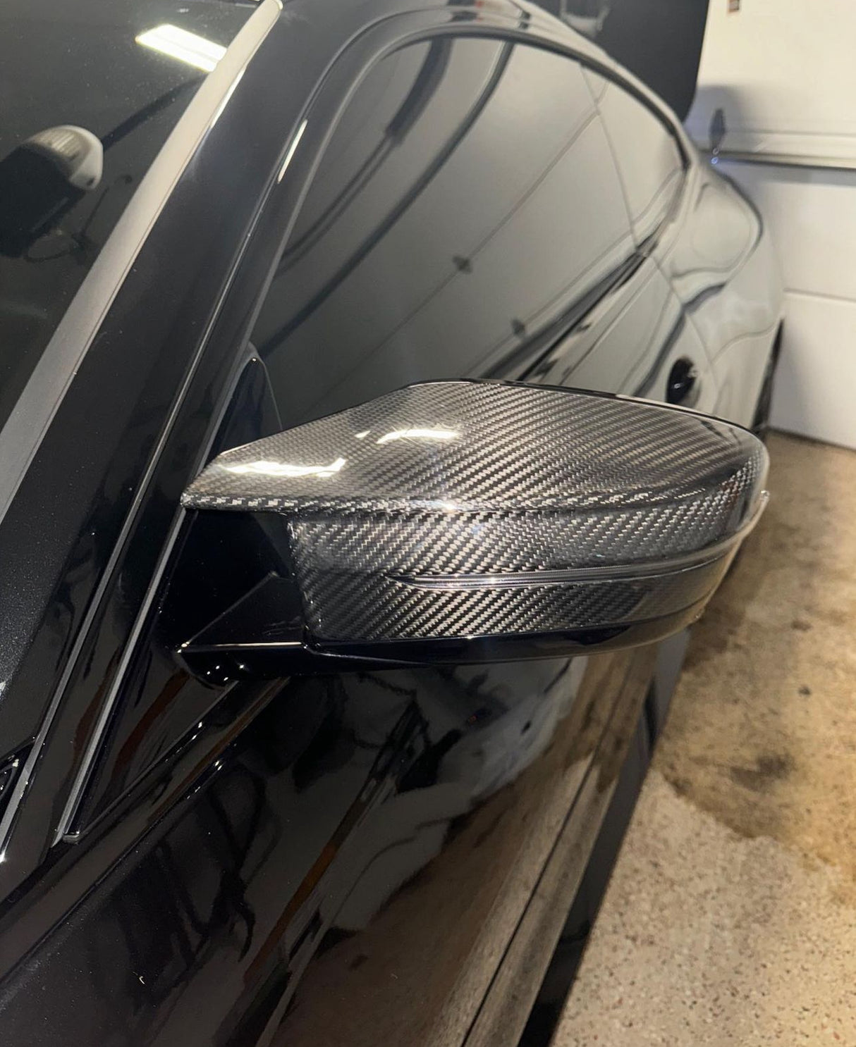 Carbon Fiber Mirror Cover Replacement Set (BMW G80/G82/G83/G87) - MidWest Bimmer Supply