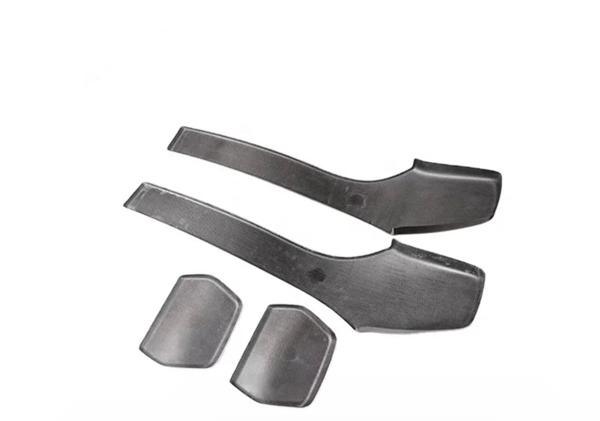 Dry Carbon Fiber Back Seat Covers (F80 M3 | F82/F83 M4) - MidWest Bimmer Supply