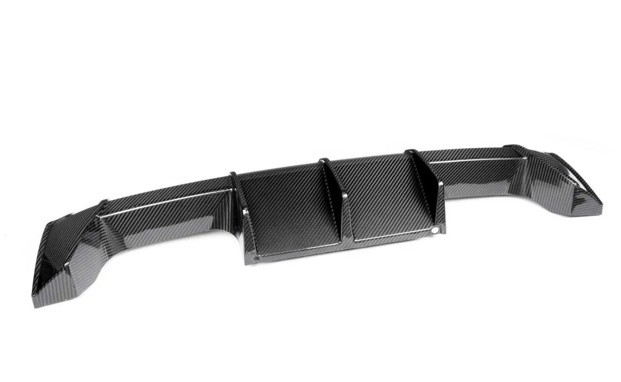 Dry Carbon Fiber OEM Euro Style Rear Diffuser (G80 M3 | G82/G83 M4) - MidWest Bimmer Supply