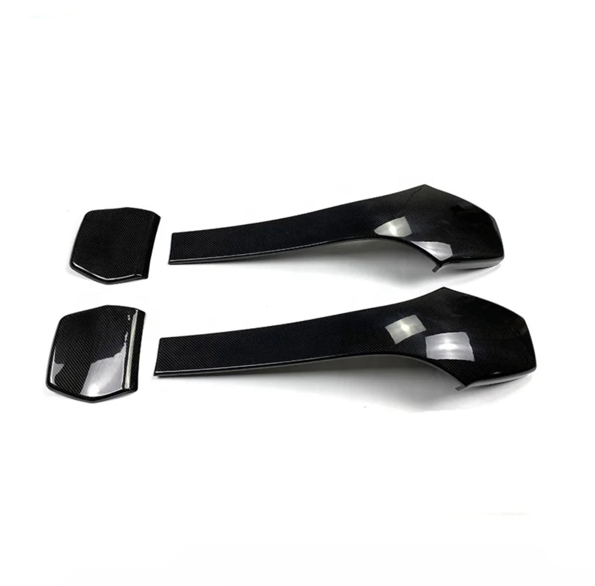 Dry Carbon Fiber Back Seat Covers (F80 M3 | F82/F83 M4) - MidWest Bimmer Supply