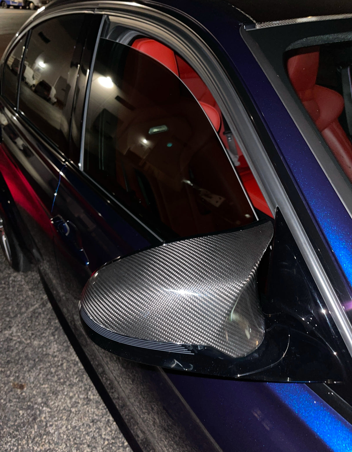 Dry Carbon Fiber Mirror Cap (BMW M2C F87 | M3 F80 | M4 F82/F83) - MidWest Bimmer Supply