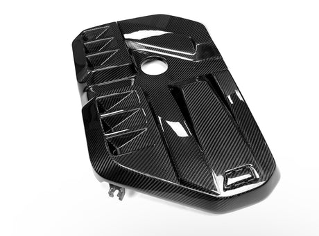 Dry Carbon Fiber Engine Cover Trim (BMW M3 G80 | M4 G82/G83) - MidWest Bimmer Supply