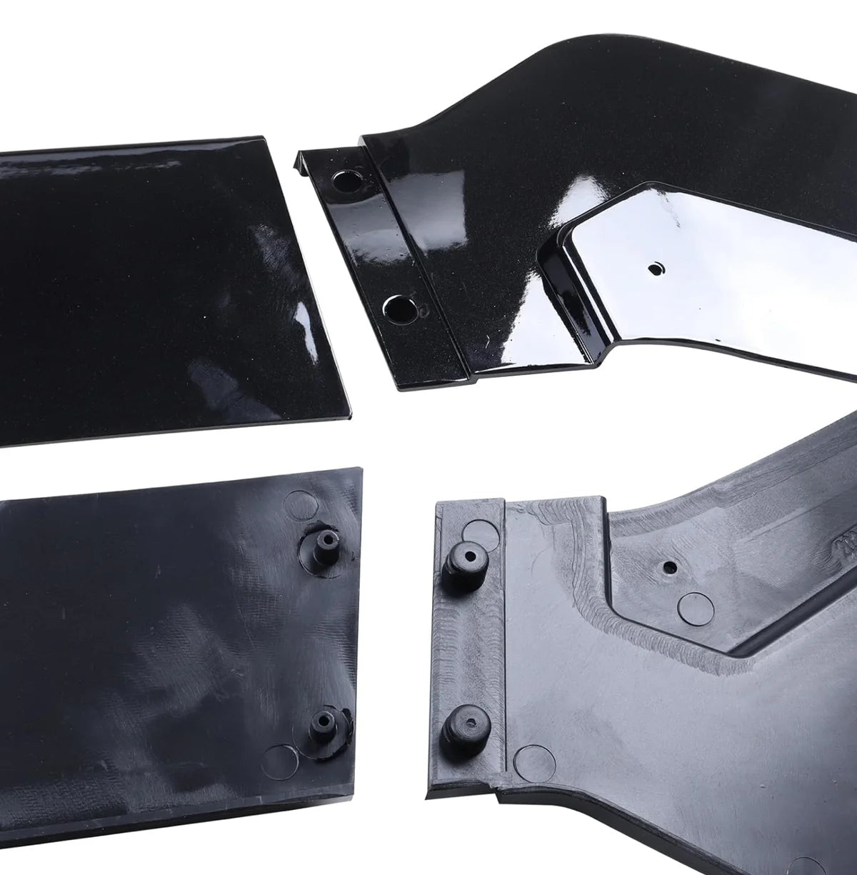 2017-2022 Q60 Gloss Black V2 3pc Front Lip