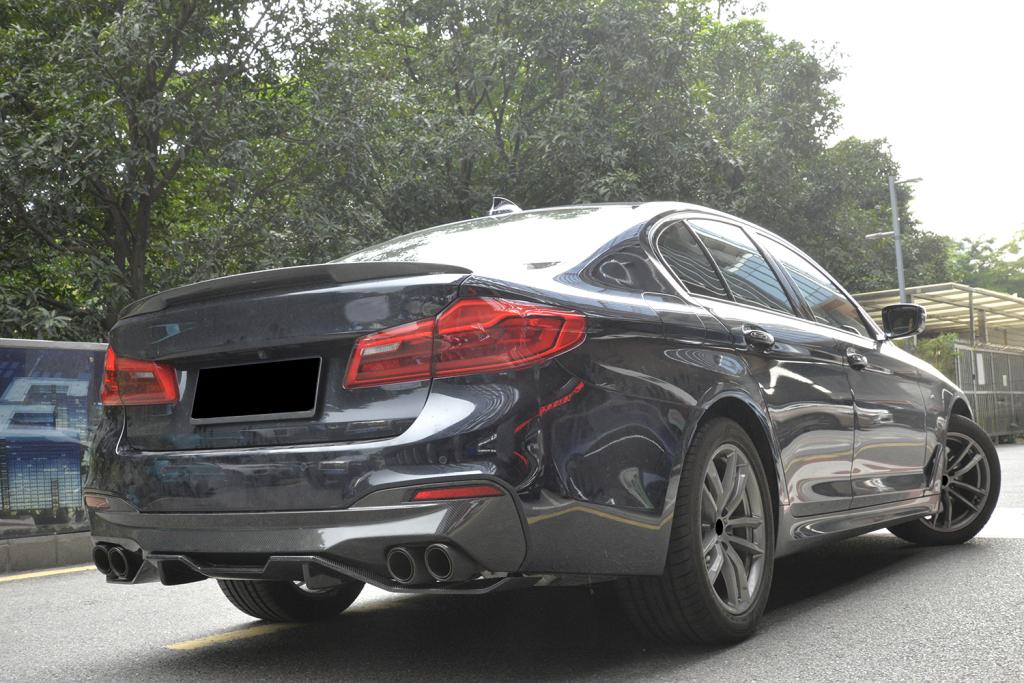 G30 5-Series Carbon Fiber MP Rear Diffuser w/Undertray - G30 5-Series M Sport 2017-2018