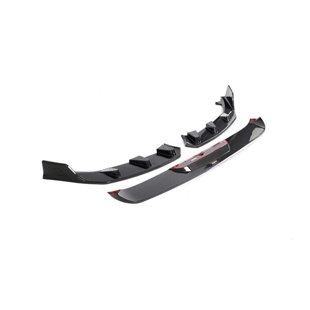 MBS V1 G87 Dry Carbon Fiber Front Lip 3pc - G87 M2